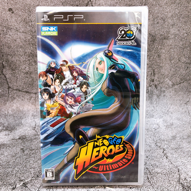 PSP NeoGeo Heroes Ultimate Shooting SNK PlayStation Portable Game Sealed New