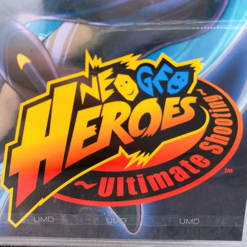 PSP NeoGeo Heroes Ultimate Shooting SNK PlayStation Portable Game Sealed New