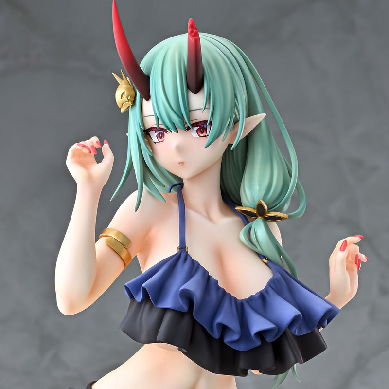 Hitoyo Chan no Junan Akari chan 1/6 Complete Figure Q-six FASTSHIP from Japan