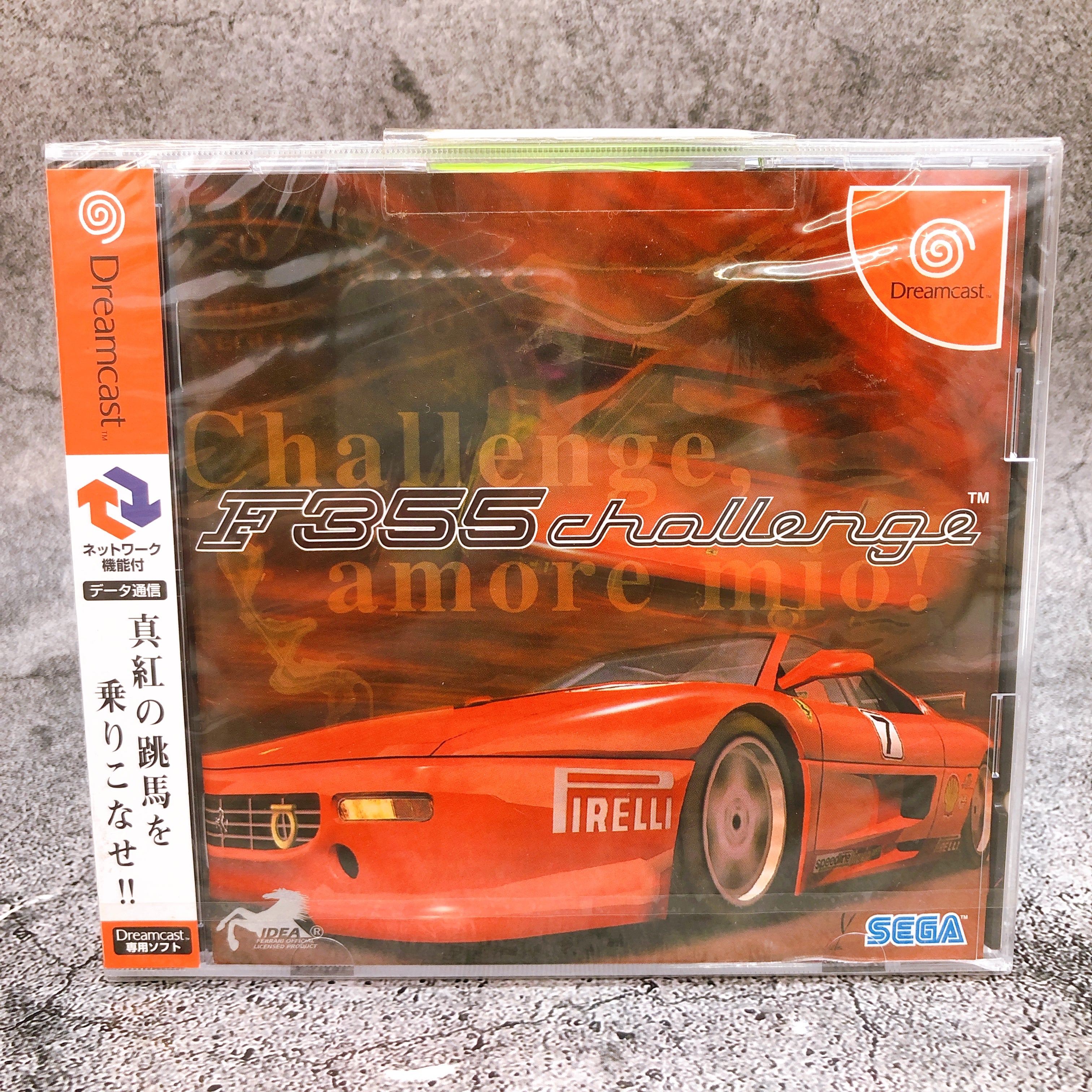 SEGA Dreamcast F355 Challenge Japan Ferrari Retro Racing DC Game Sealed New