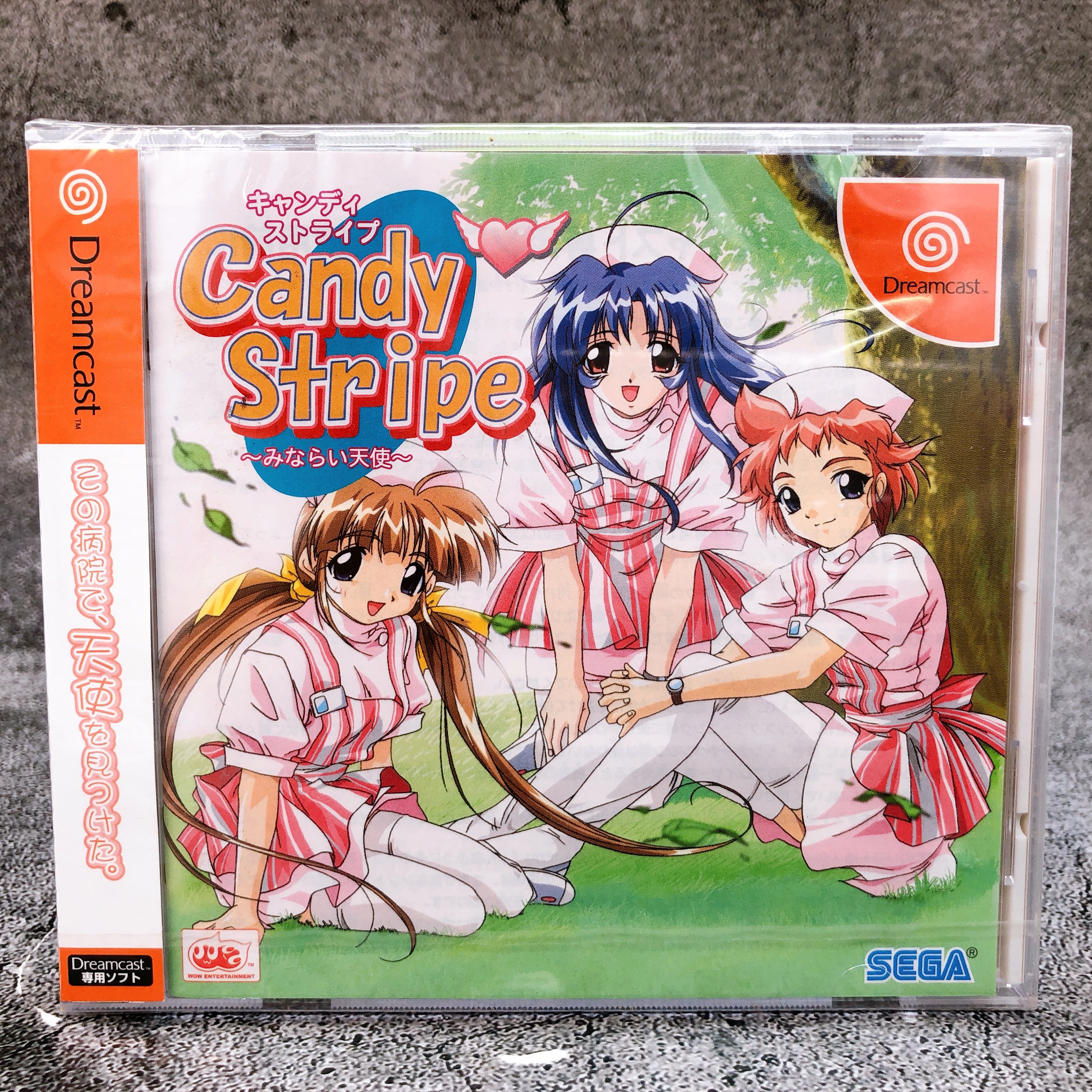 SEGA Dreamcast Candy Stripe Japan Retro DC Game Sealed New