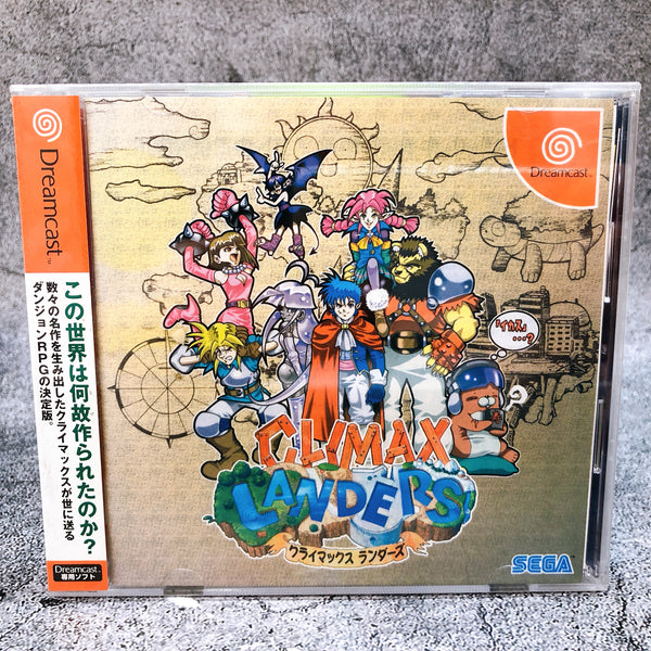 SEGA Dreamcast Climax Landers Japan Retro DC Game Sealed New