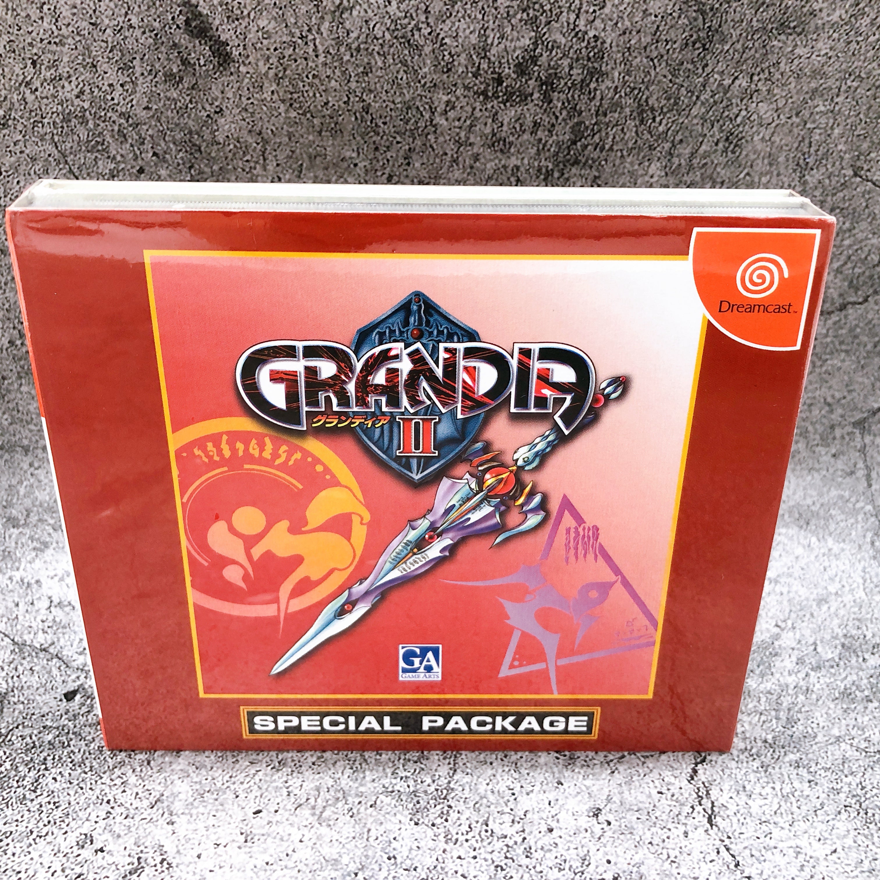 SEGA Dreamcast GRANDIA II 2 Special Package First Limited DC Game Sealed New