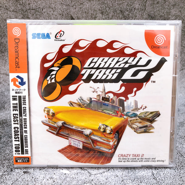 SEGA Dreamcast Crazy Taxi 2 Japan Retro DC Game Sealed New