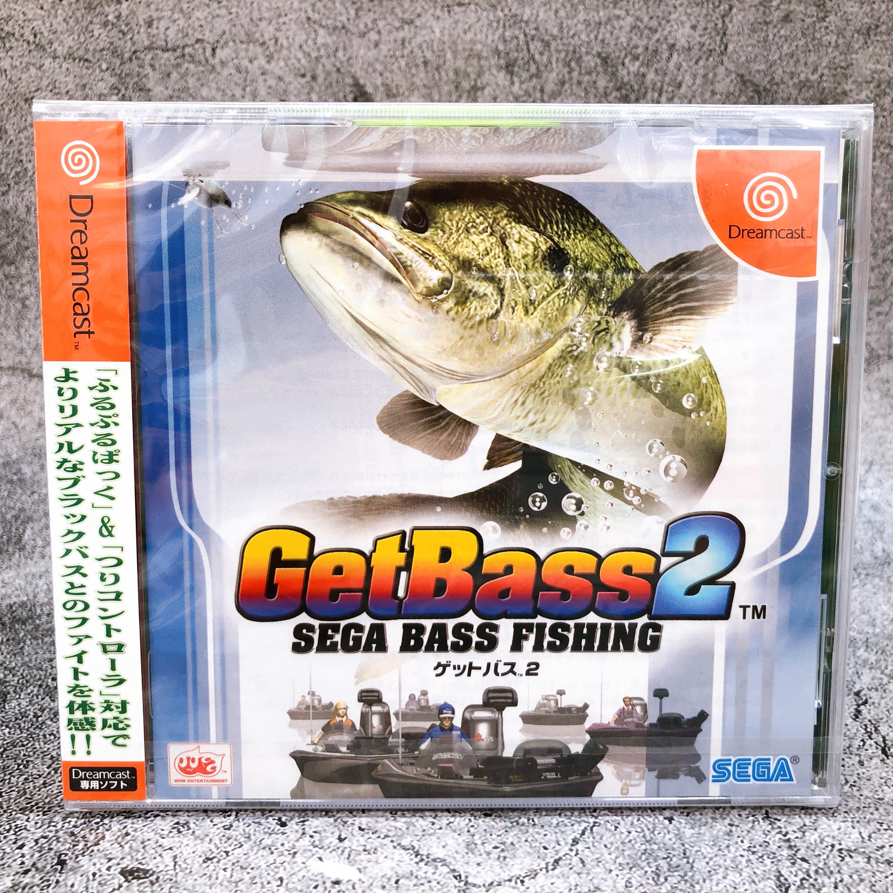 SEGA Dreamcast Get Bass 2 SEGA BASS Fishing Japan Retro DC Game Sealed New