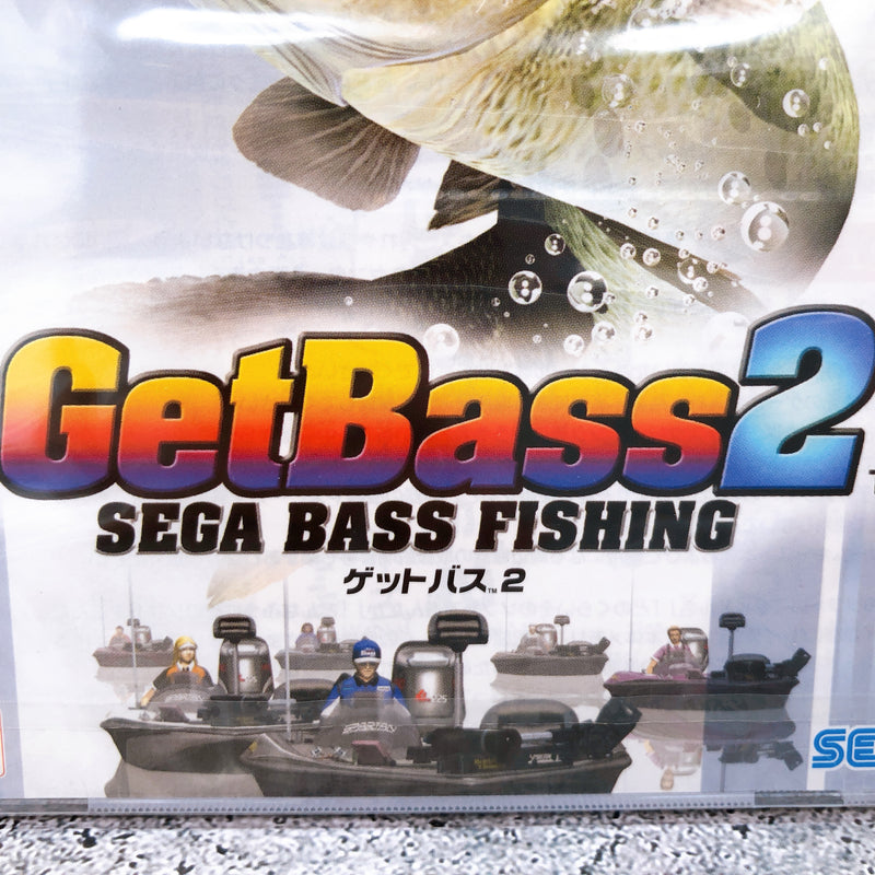 SEGA Dreamcast Get Bass 2 SEGA BASS Fishing Japan Retro DC Game Sealed New