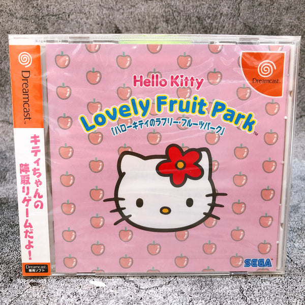 SEGA Dreamcast Hello Kitty Lovely Fruit Park Japan Retro DC Game Sealed New