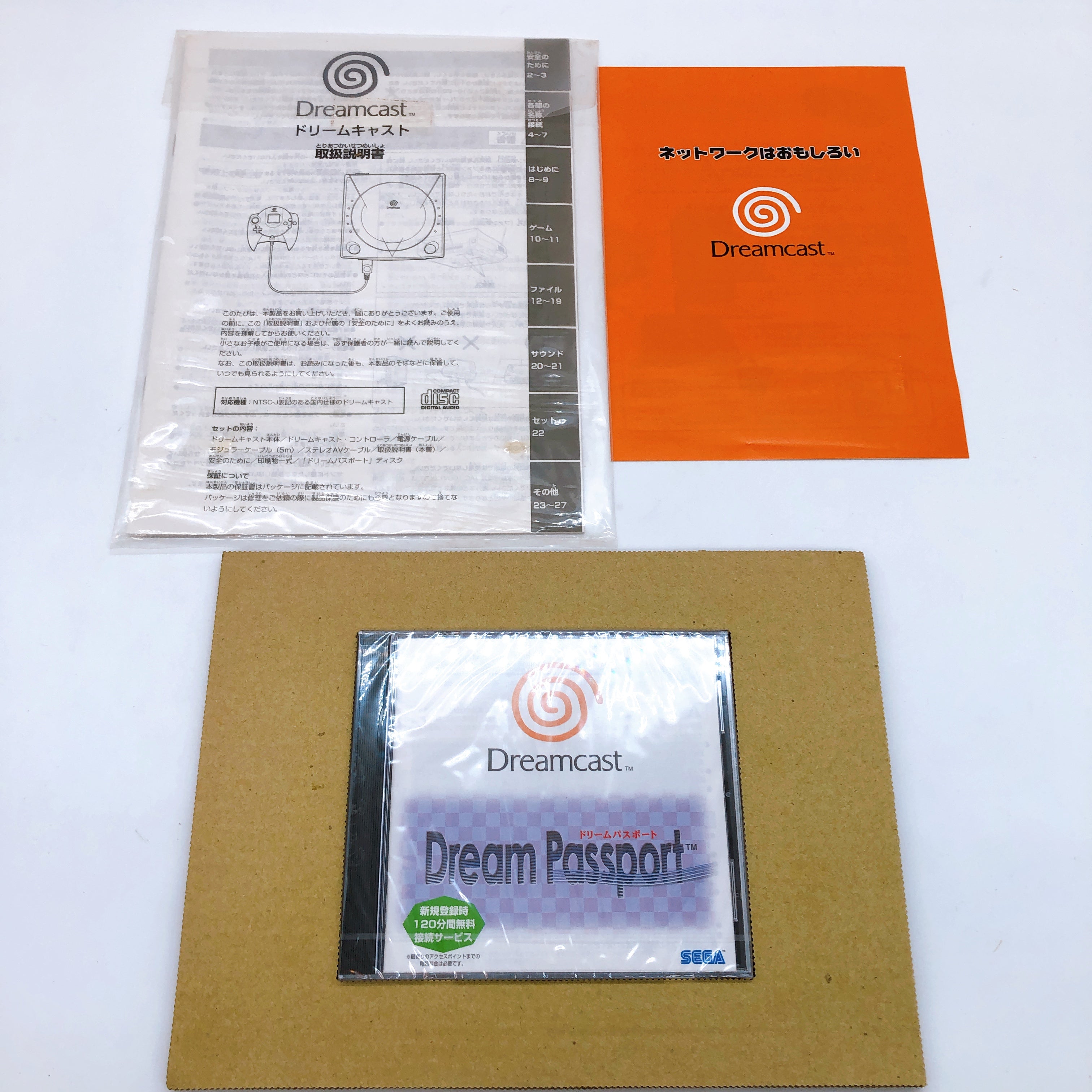 Sega Dreamcast Console System HKT-3000 Boxed Tested Japan