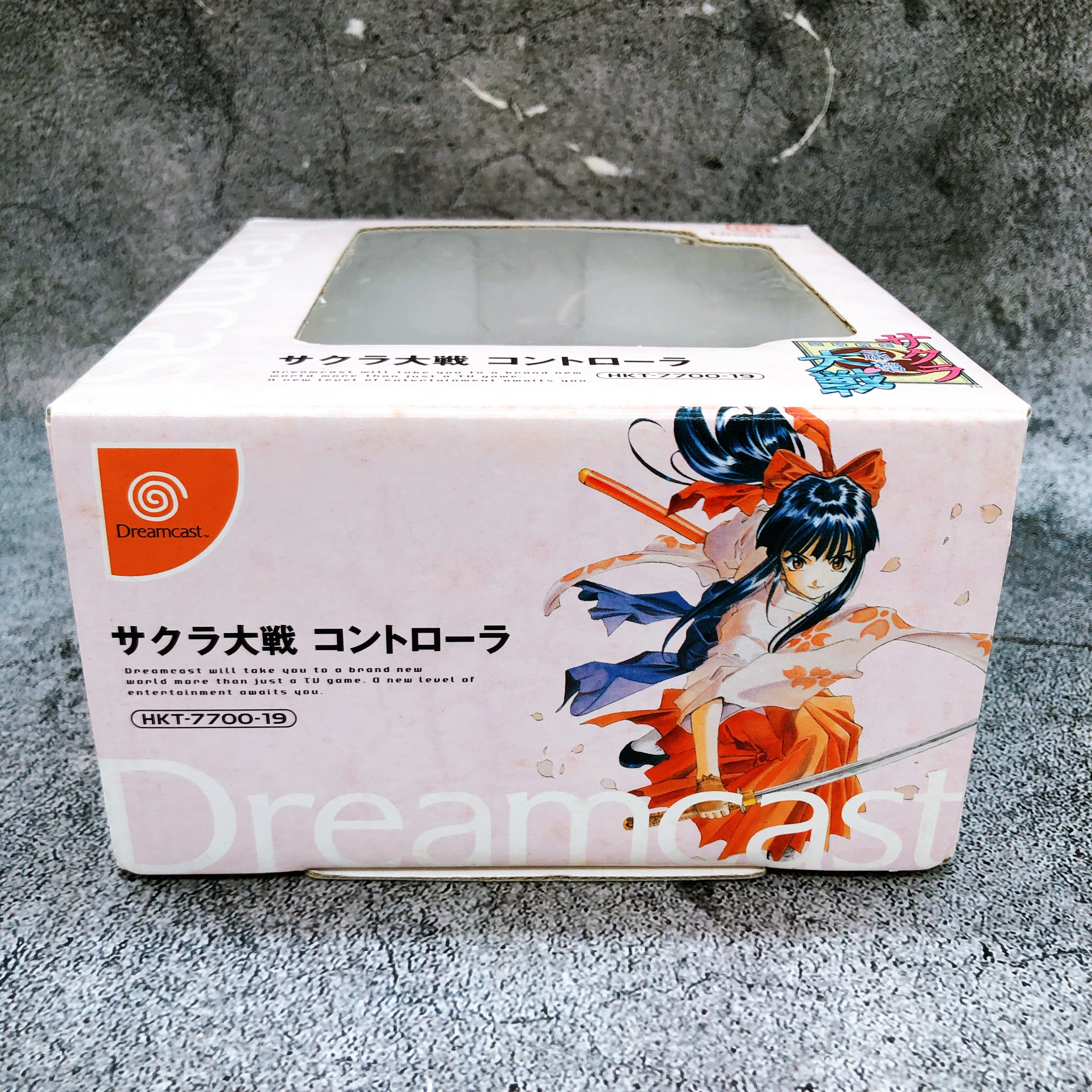 SEGA Dreamcast Controller Sakura Taisen Wars Pink ver. HKT-7700-19 Boxed Tested