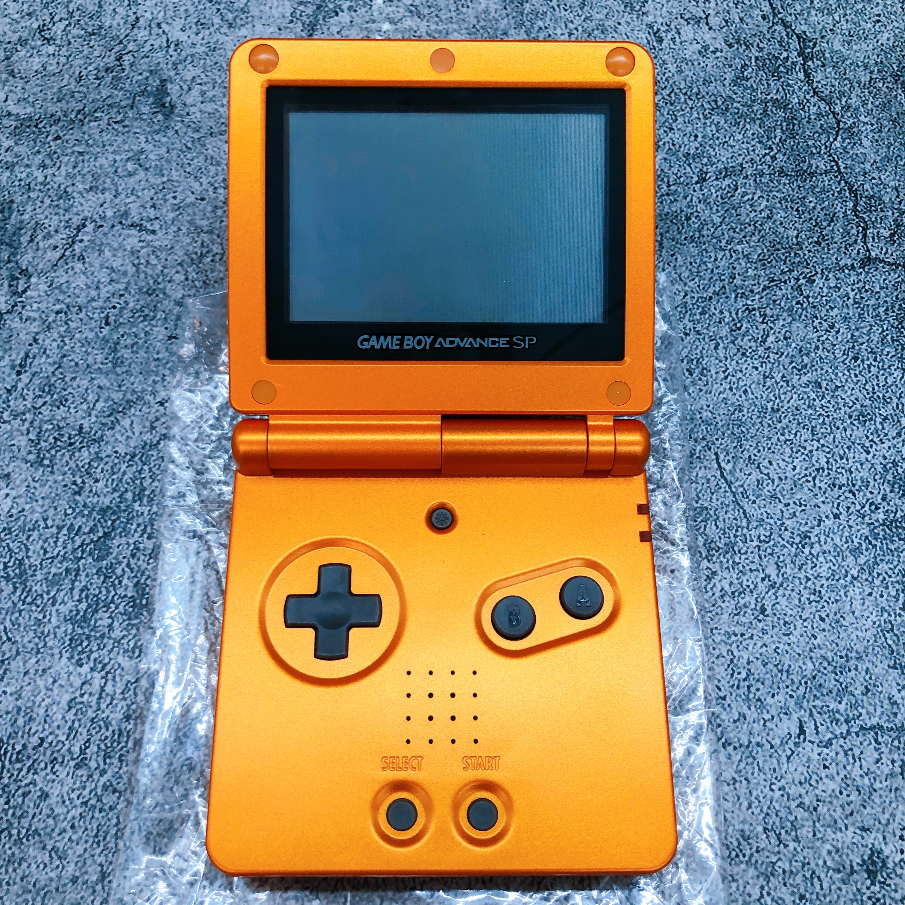 Nintendo GameBoy Advance SP Torchic Orange Achamo Pokemon Center Limited Console