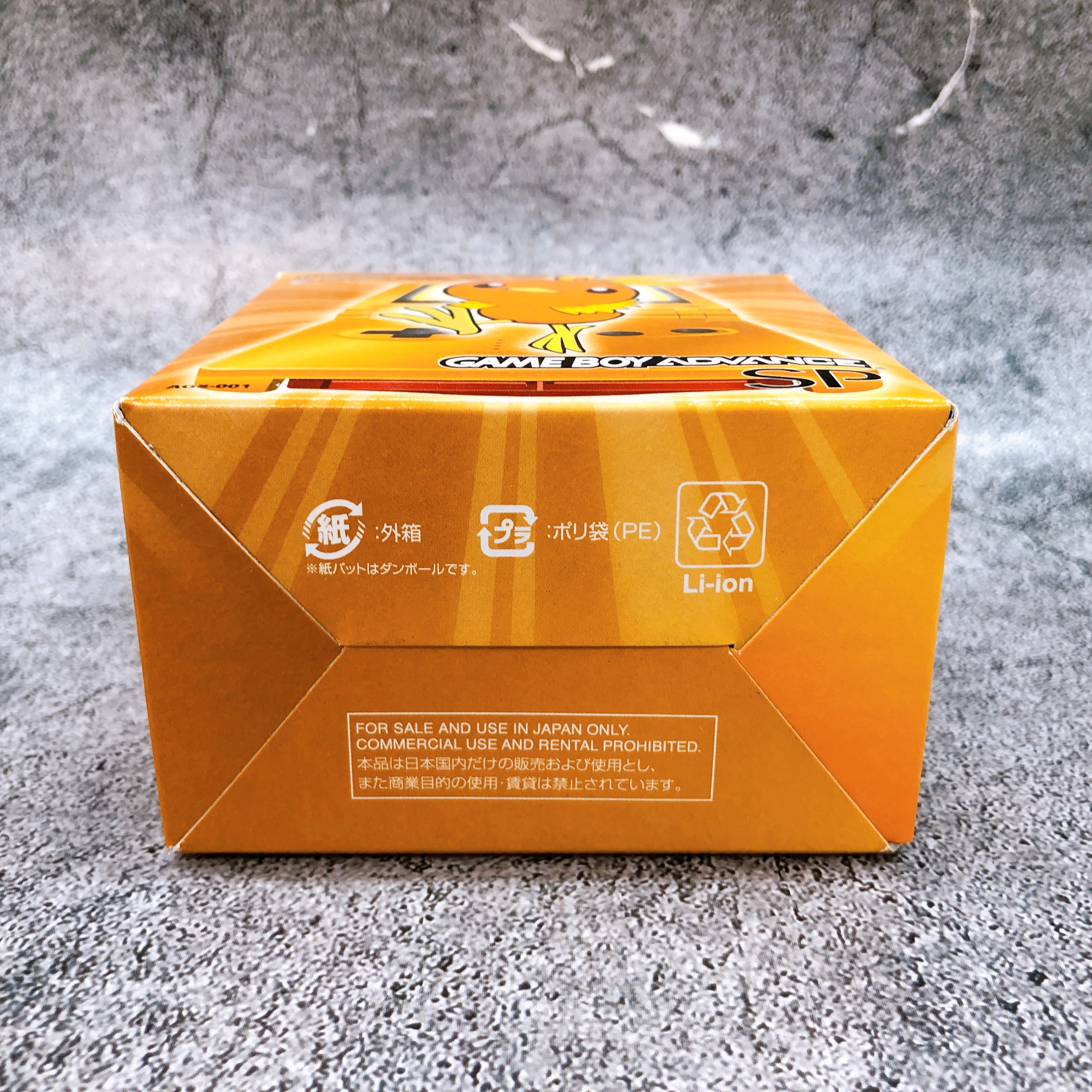 Nintendo GameBoy Advance SP Torchic Orange Achamo Pokemon Center Limited Console