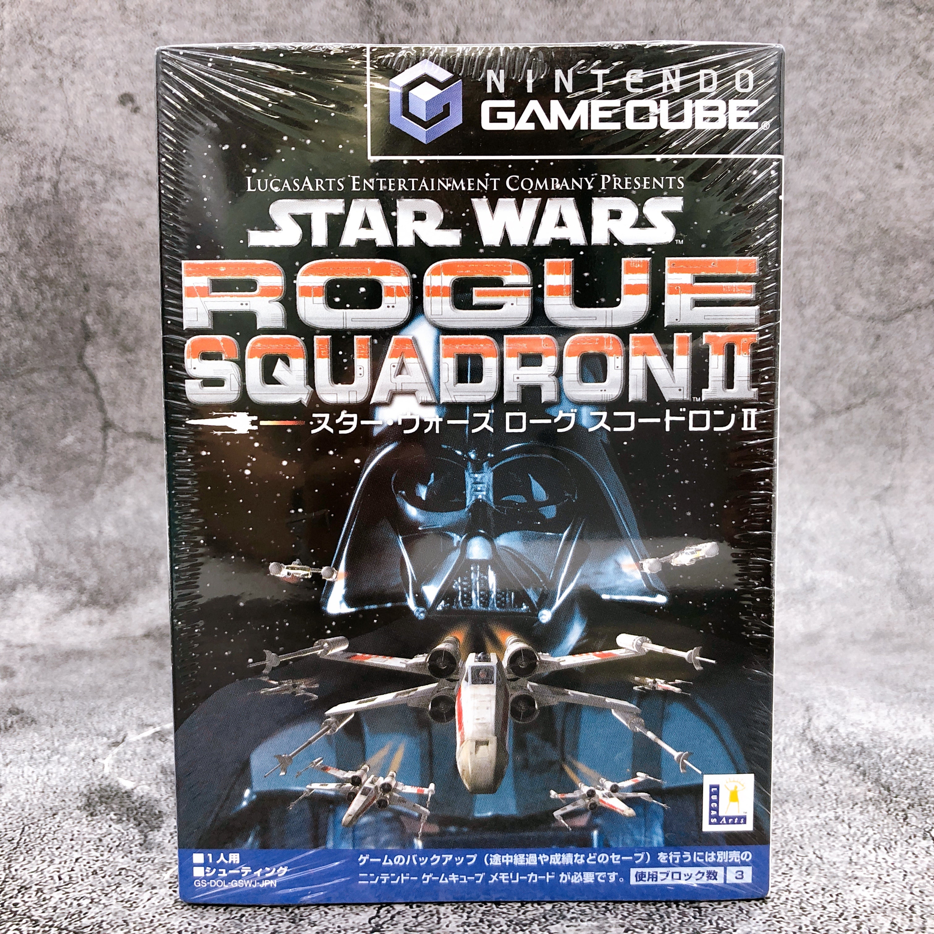 Nintendo GameCube Star Wars Rogue Squadron II GC Shooting Japan Game Sealed New