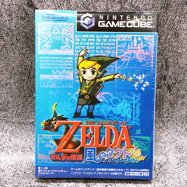 Nintendo GameCube The Legend of Zelda The Wind Waker GC Japan Game Sealed New