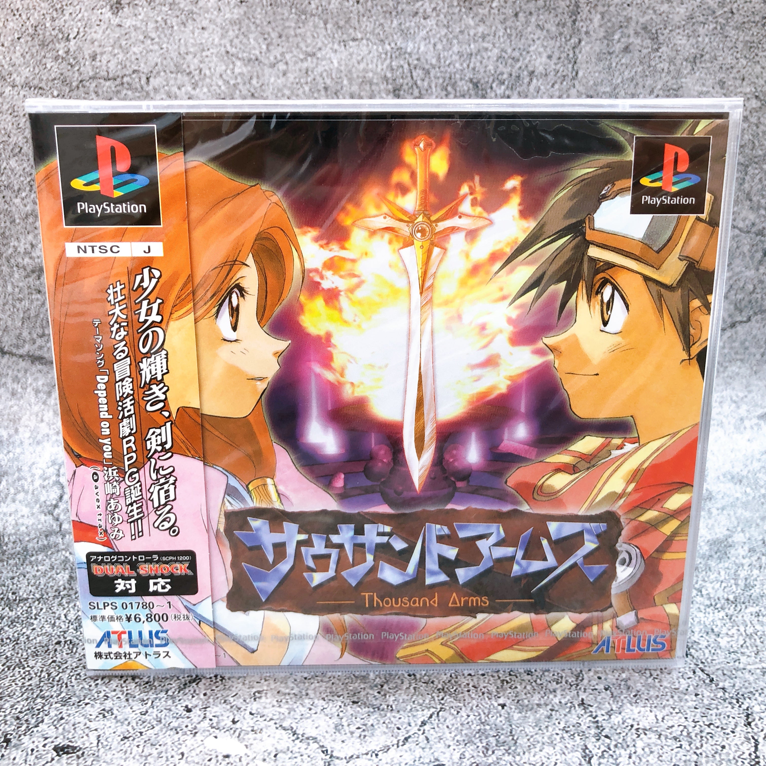 Playstation Thousand Arms PS1 ATLUS Sony Japan Game Sealed New
