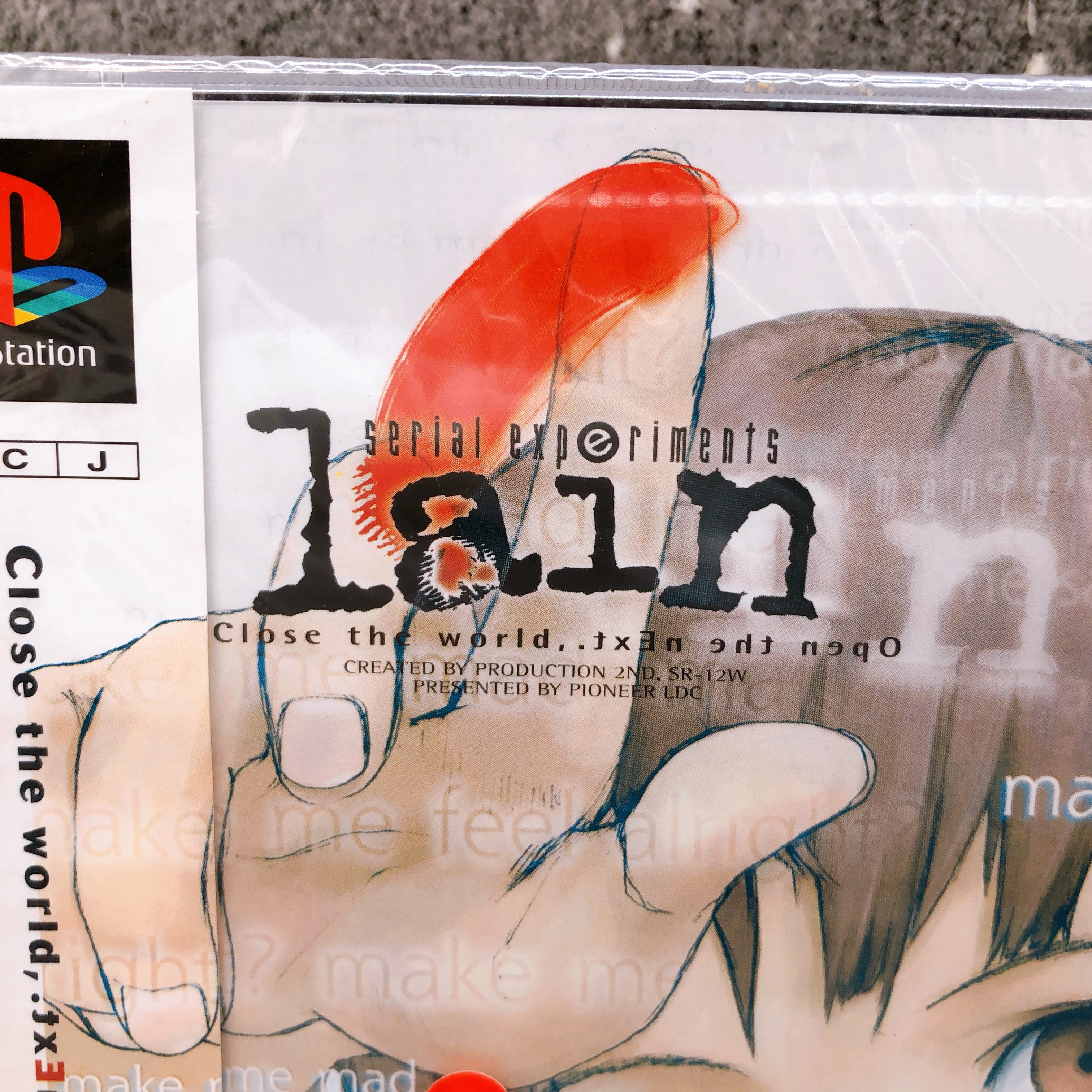 Playstation serial experiments lain PS1 Pioneer LDC Japan Game Sealed