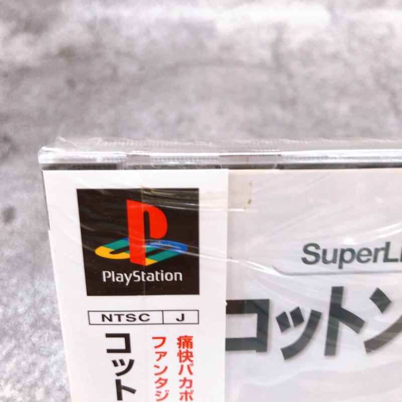 Playstation Cotton Original Super Lite 1500 PS1 SUCCESS Japan Shooting Game Sealed New