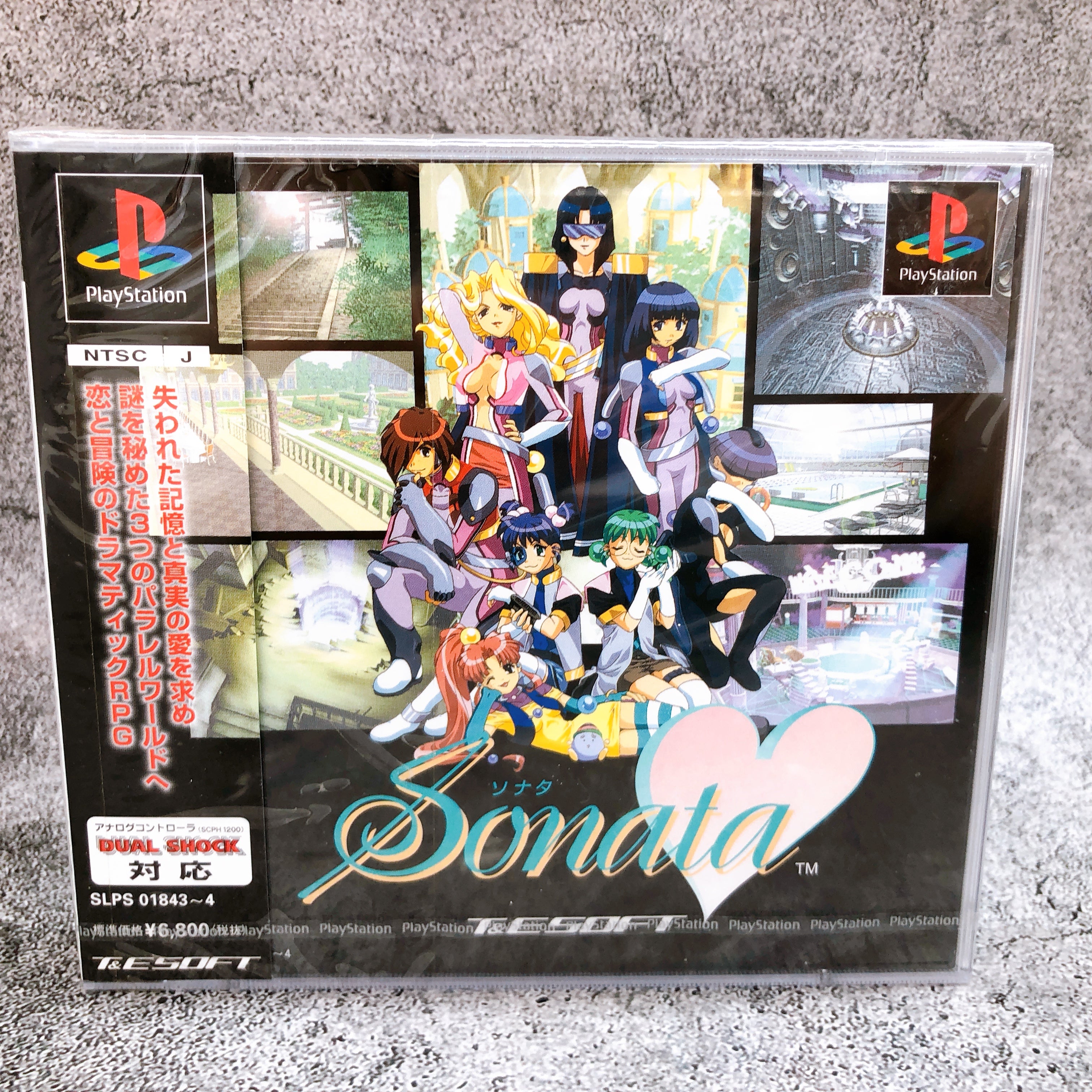 Playstation Sonata PS1 T&E SOFT Sony Japan Game Sealed New