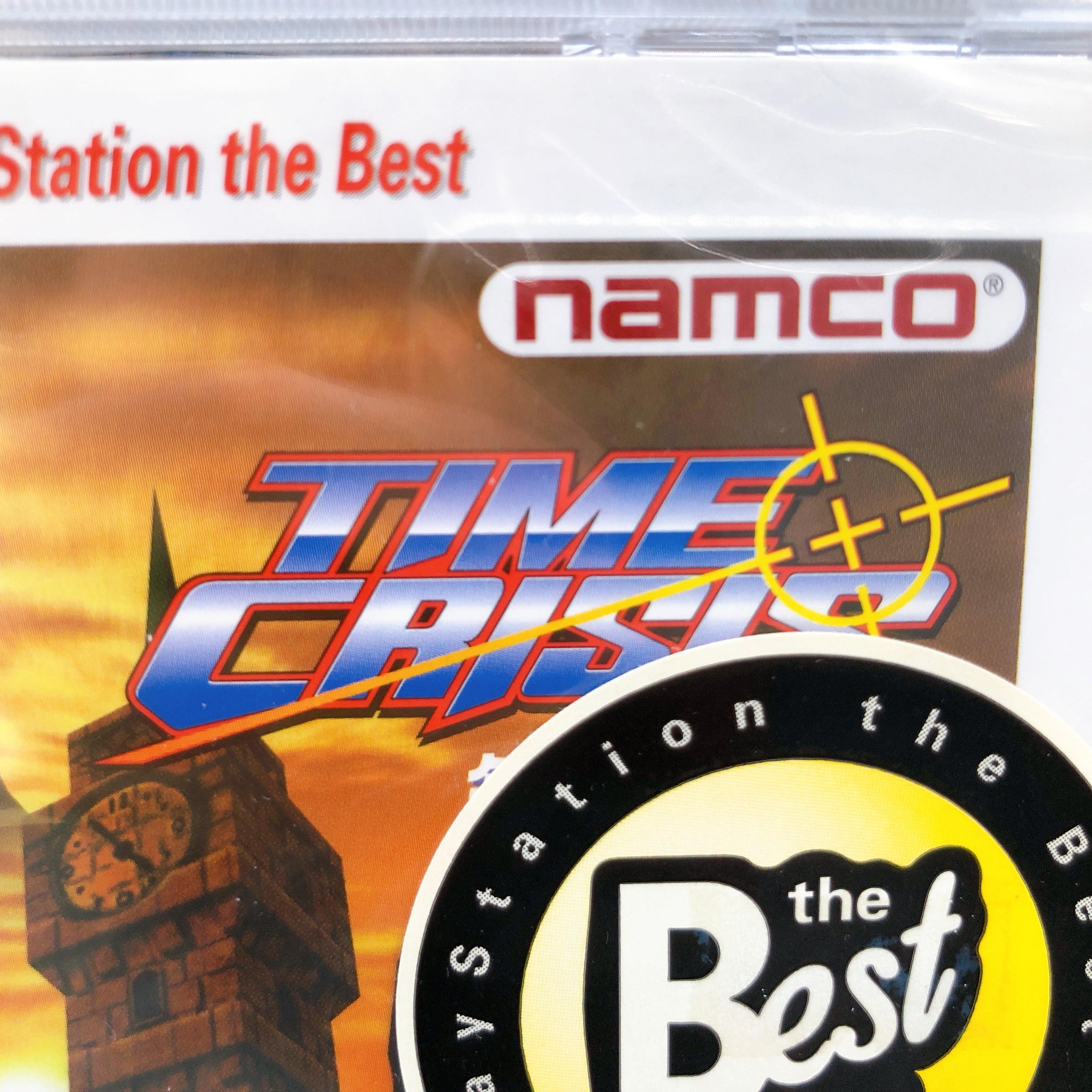 Playstation Time Crisis The Best PS1 Namco Action Shooting Japan Game Sealed New