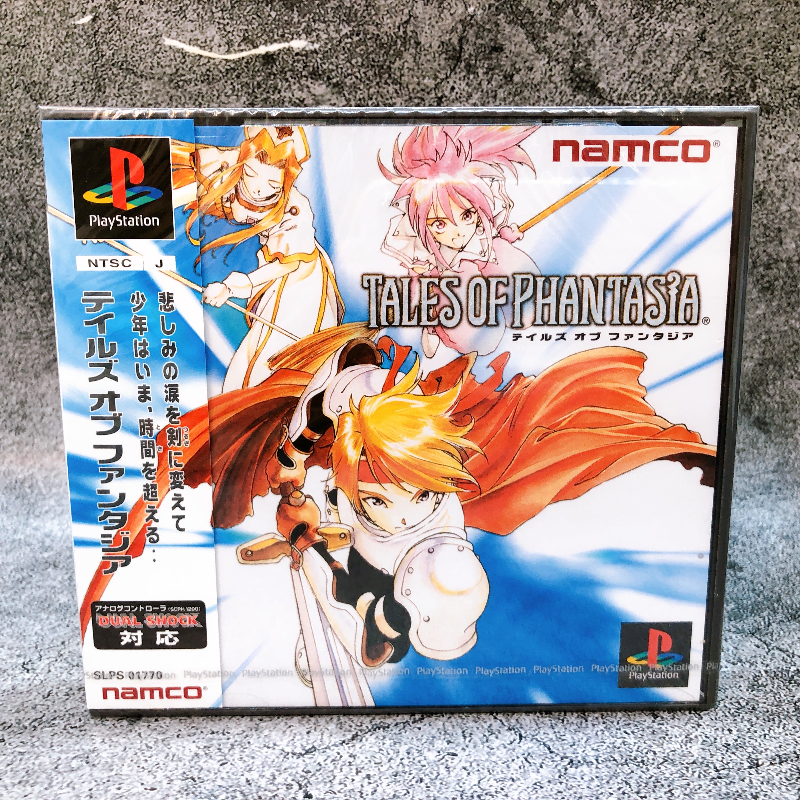 Playstation Tales of Phantasia PS1 Namco Sony Game Sealed New
