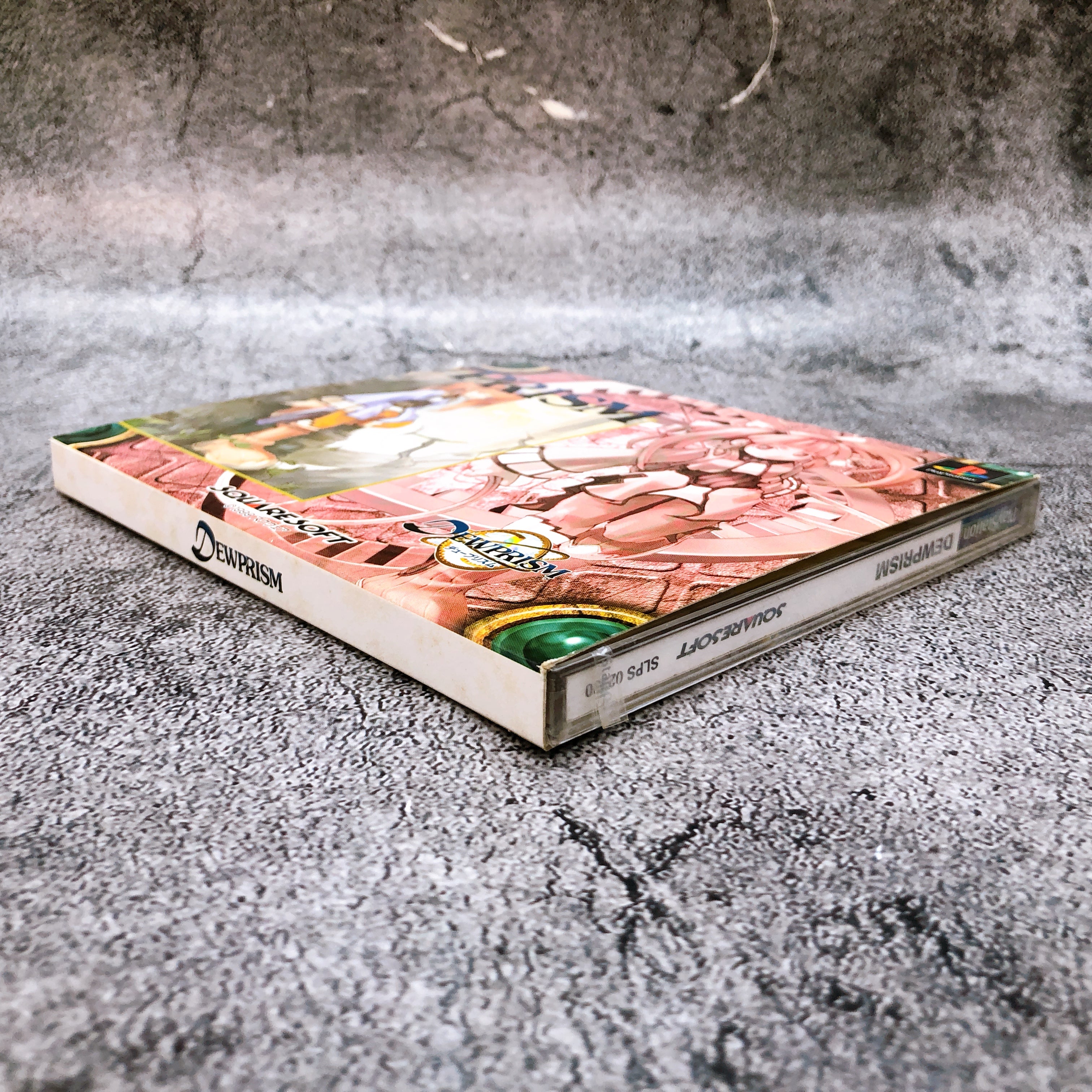 Playstation Dew Prism PS1 Square Soft Japan Game Sealed New w) the outer case