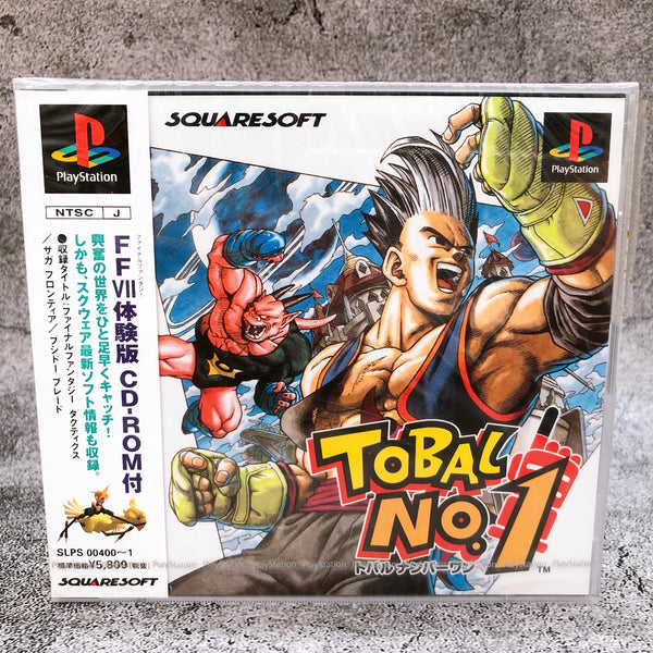 Playstation Tobal No.1 PS1 Akira Toriyama Square Japan Fighting Game Sealed New