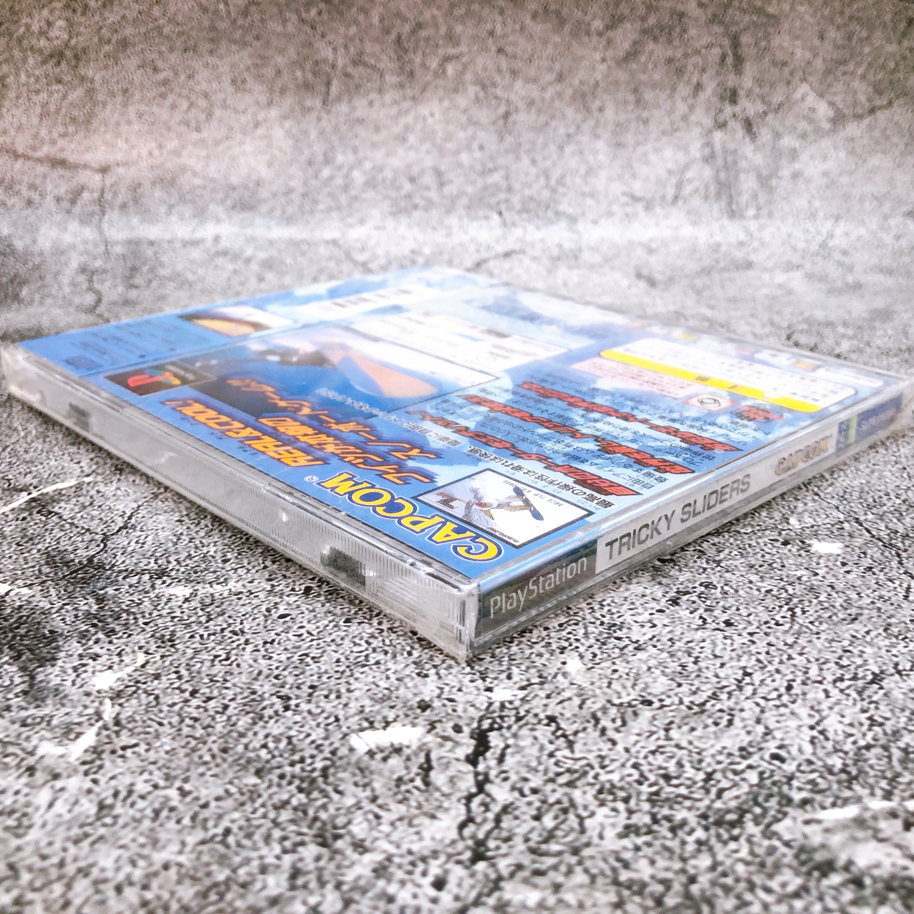 Playstation TRICKY SLIDERS PS1 Capcom Japan Snowboard Game Sealed NEW