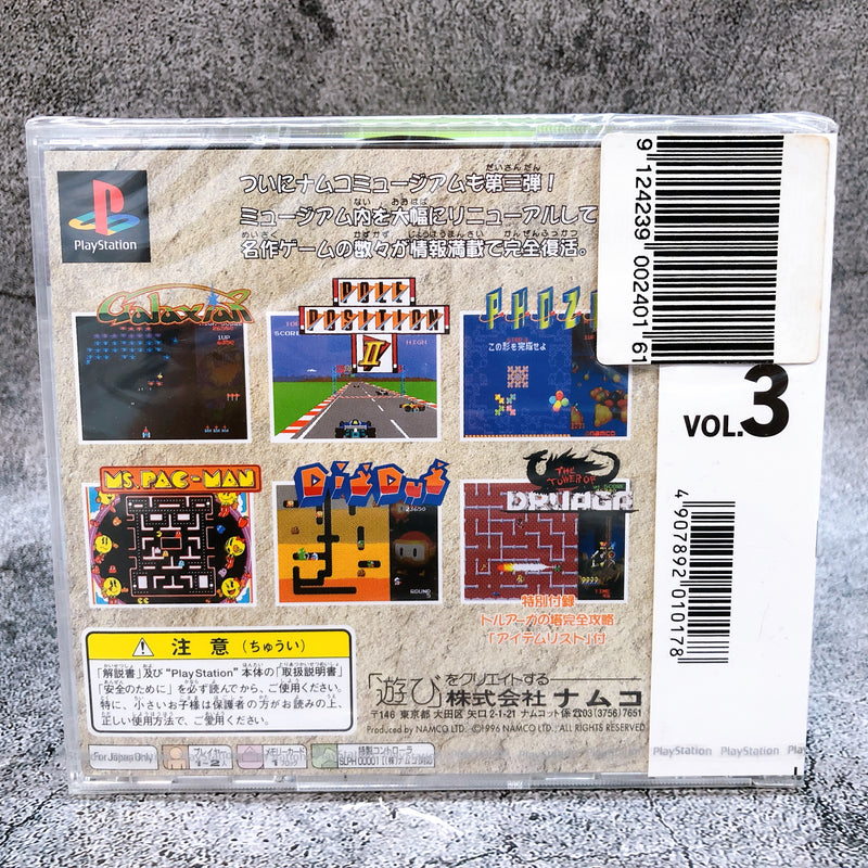 Playstation Namco Museum Vol. 3 PS1 Sony Japan Game Sealed New