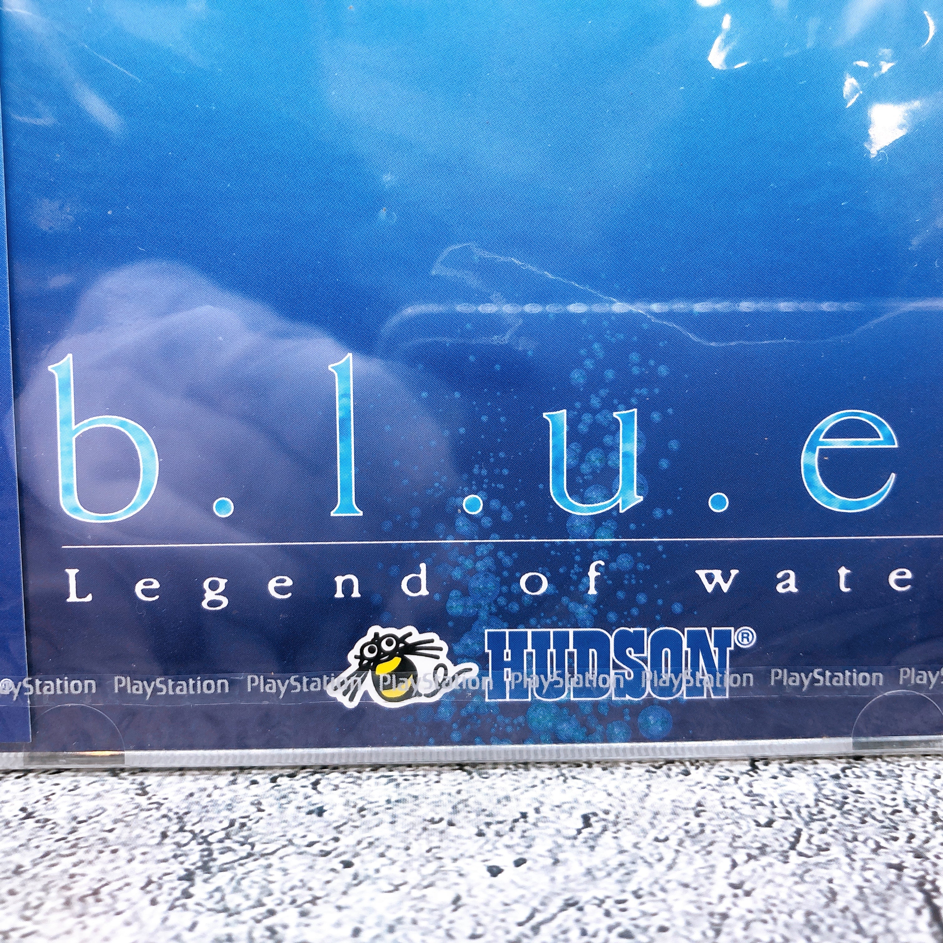 Playstation b.l.u.e. Blue Legend of Water PS1 Sony Hudson Japan Game Sealed New