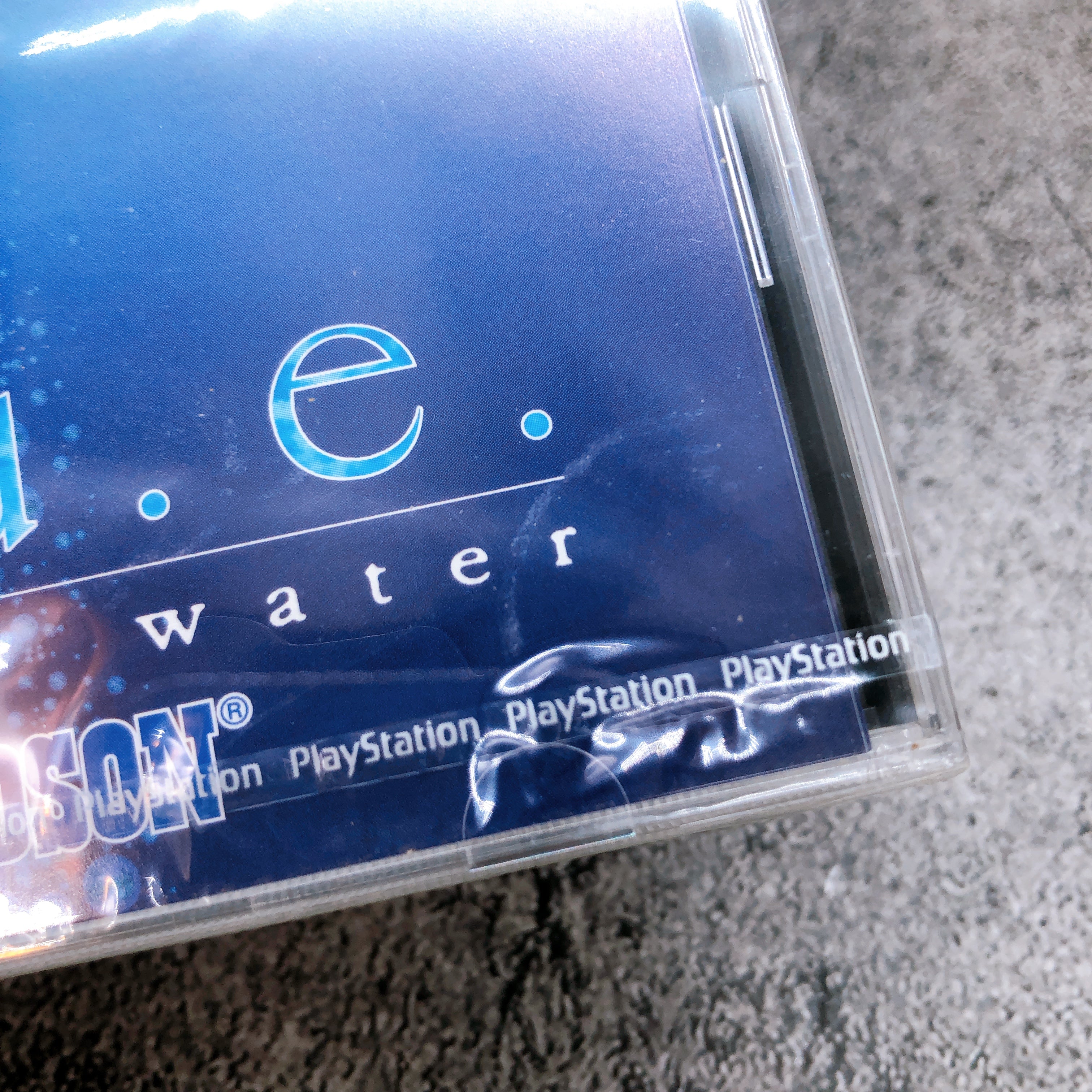 Playstation b.l.u.e. Blue Legend of Water PS1 Sony Hudson Japan Game Sealed New