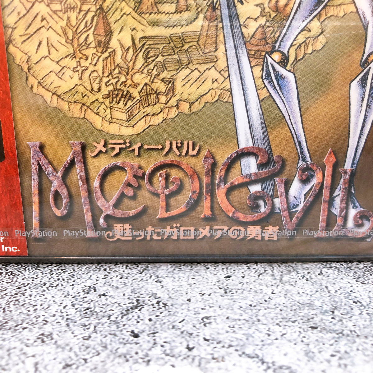 PS1 MediEvil Sony PlayStation NTSC-J SCPS-10081 Action Game Japan Factory Sealed