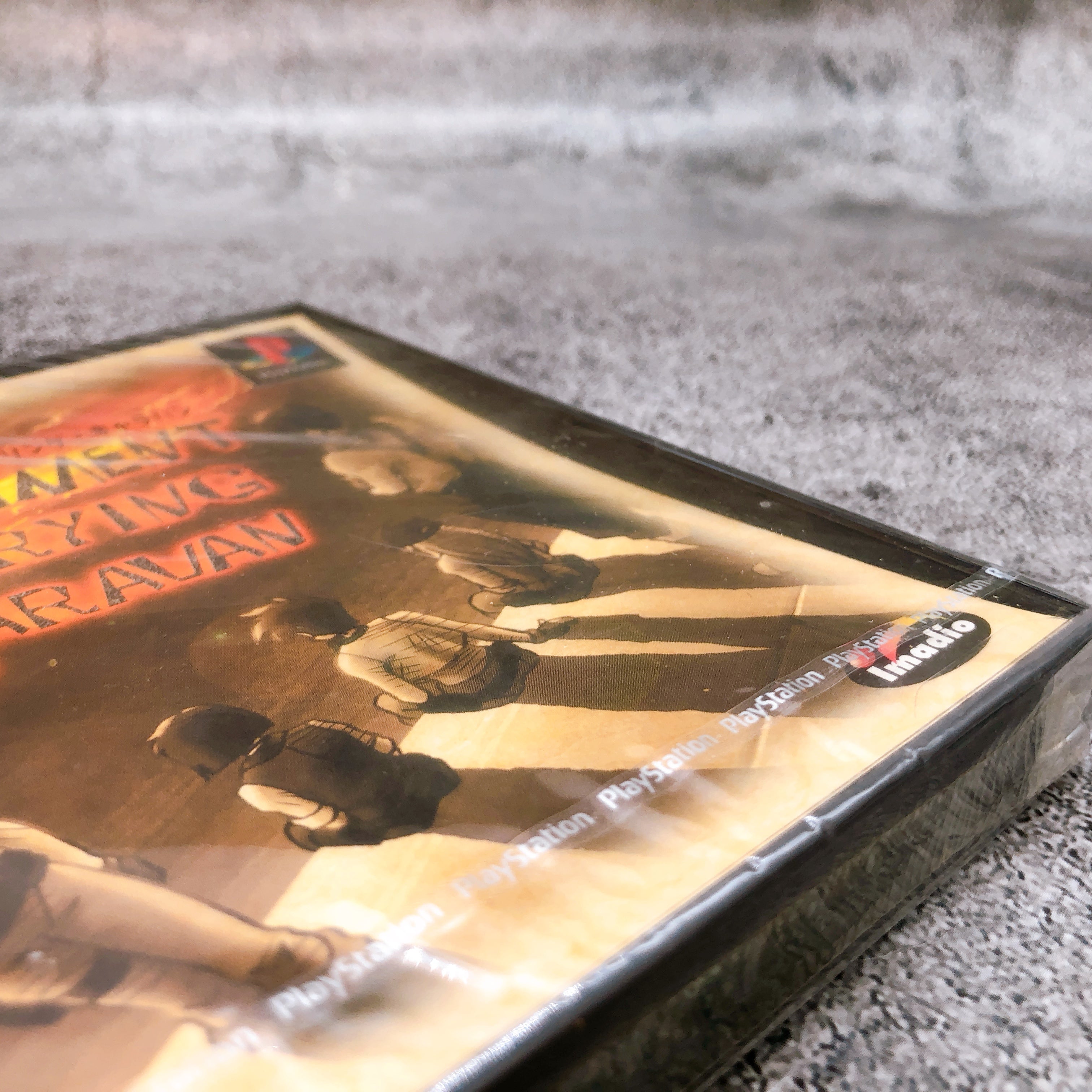 Playstation MERRIMENT CARRYING CARAVAN PS1 Imadio Japan Game Sealed NEW