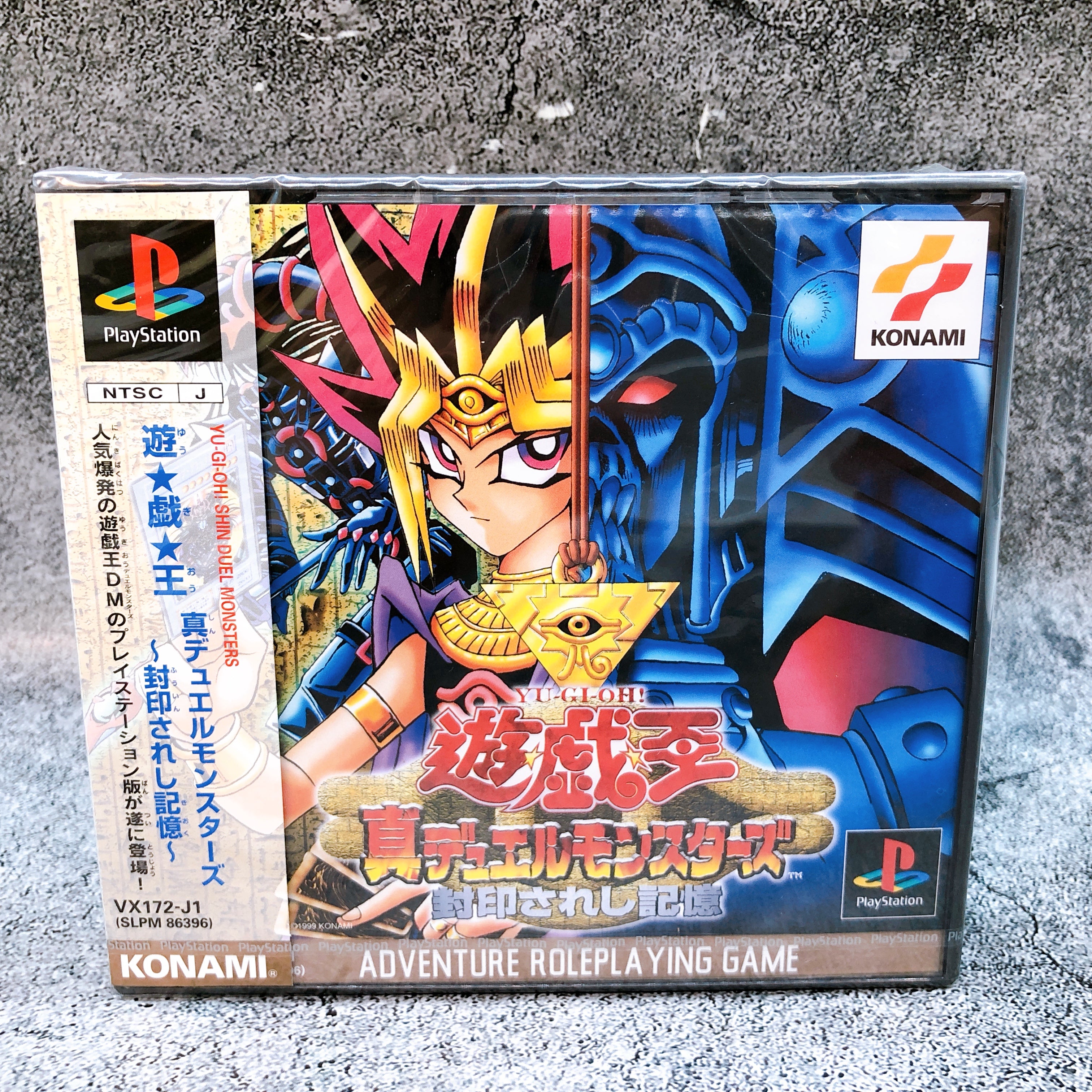 PS1 Yu-Gi-Oh! Shin Duel Monsters Forbidden Memories Konami Japan Game Sealed NEW