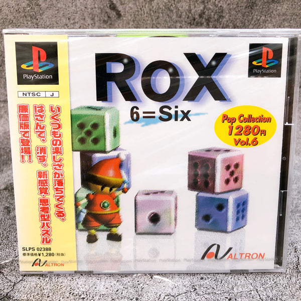 Playstation ROX Pop Collection vol.6 PS1 ALTRON Japan Game Sealed New