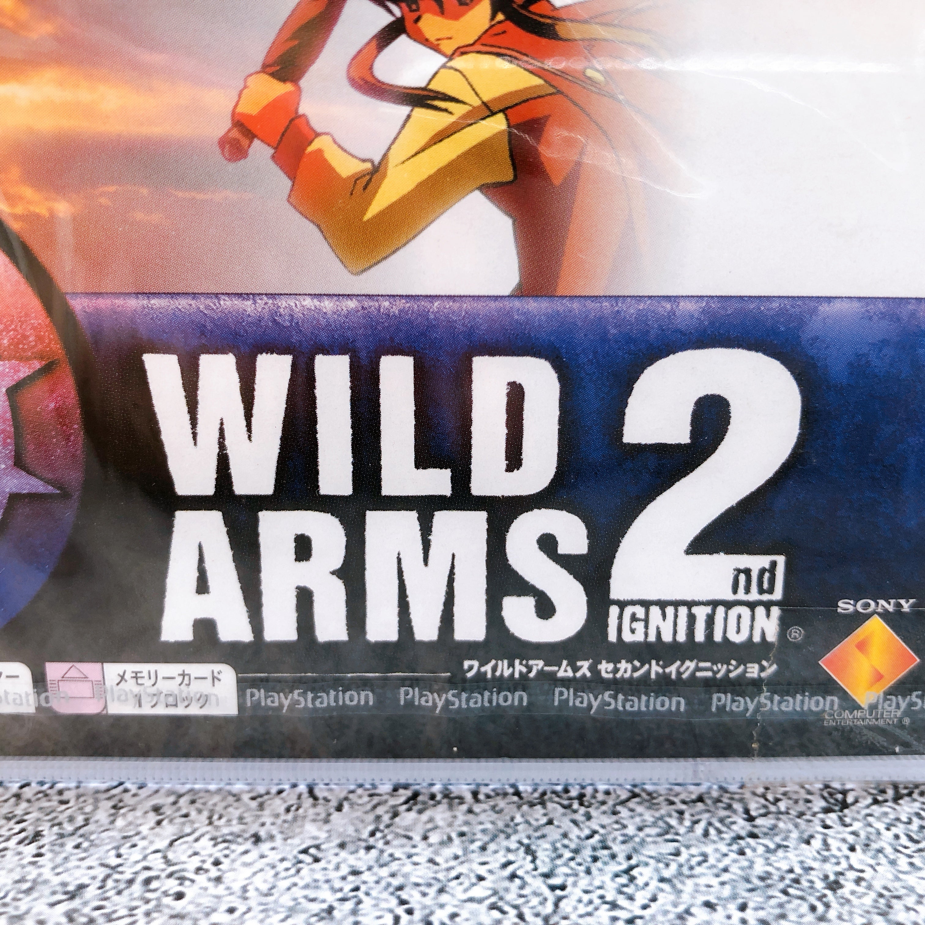 Playstation Wild Arms 2nd Ignition PS one Books PS1 Sony Game Sealed New
