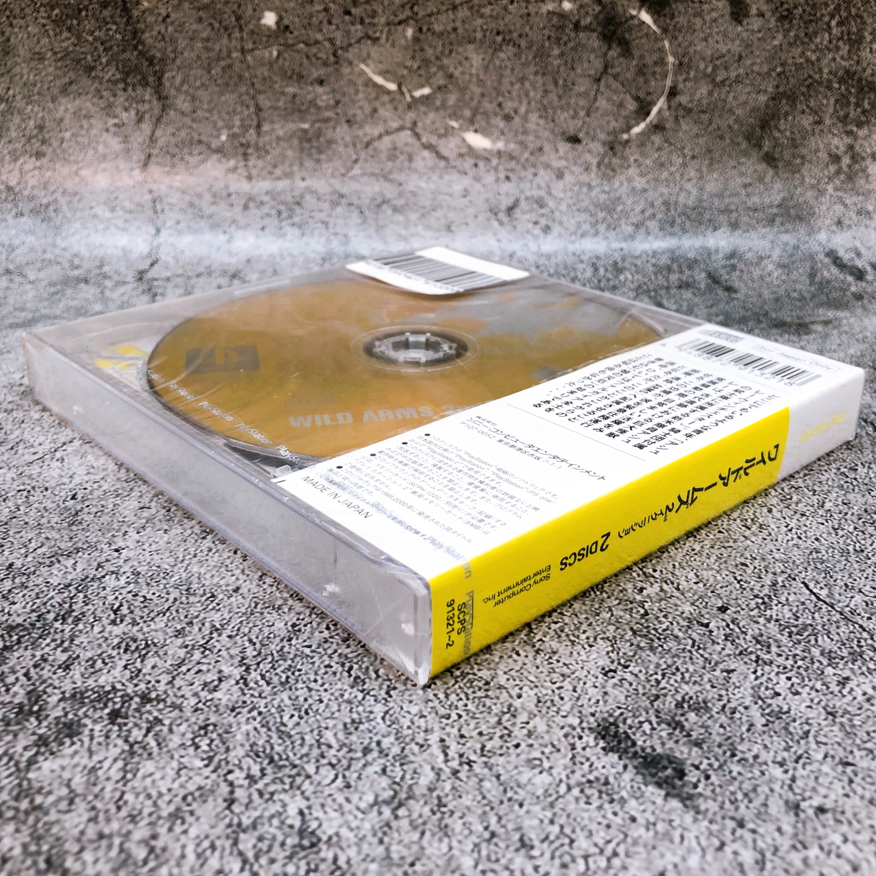 Playstation Wild Arms 2nd Ignition PS one Books PS1 Sony Game Sealed New