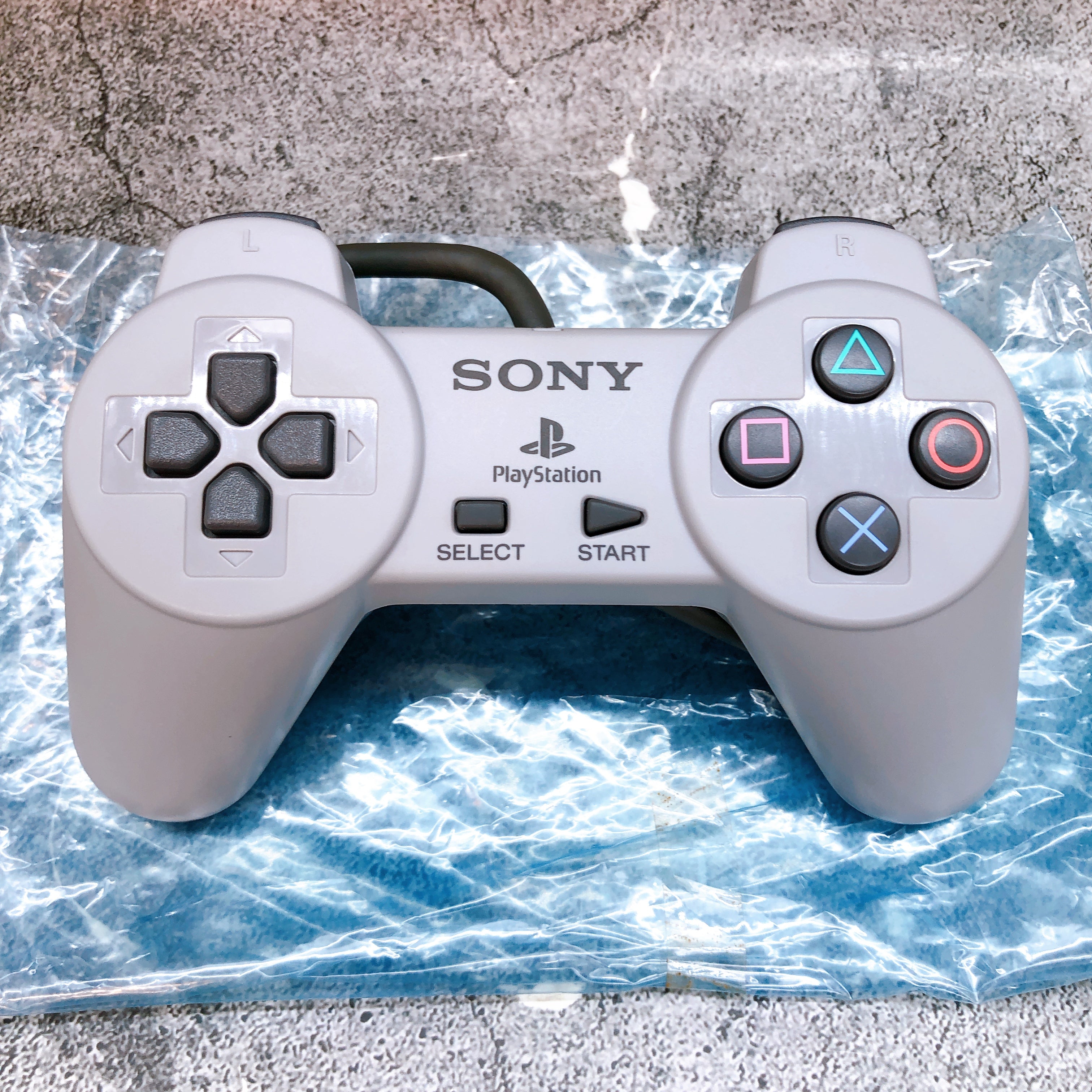 PlayStation Official Controller SCPH-1010 Gray PS1 Sony Japan Game Accessories