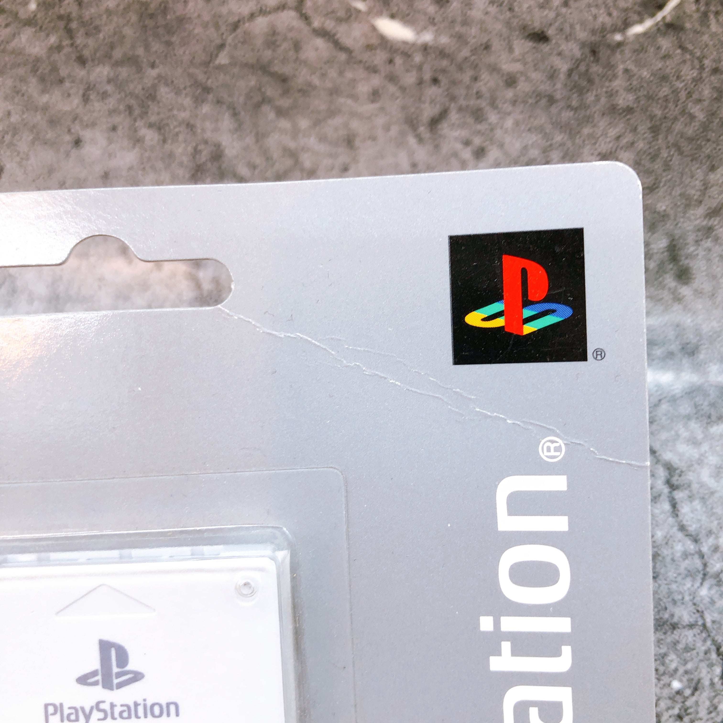 PS1 Official Memory Card SCPH-1020 15 Block Sony PlayStation Japan Game Sealed