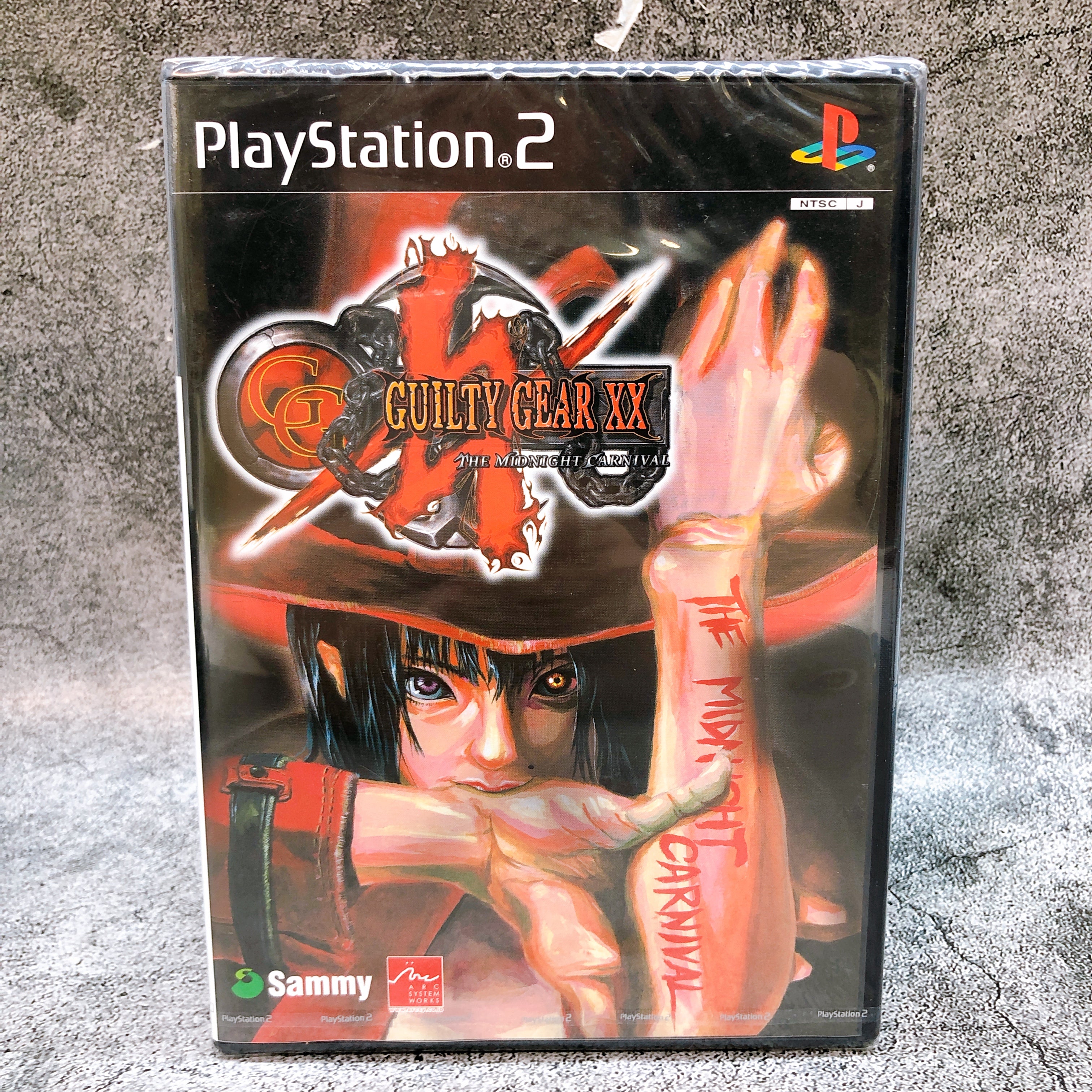 Playstation 2 Guilty Gear XX The Midnight Carnival PS2 SAMMY Game Seal