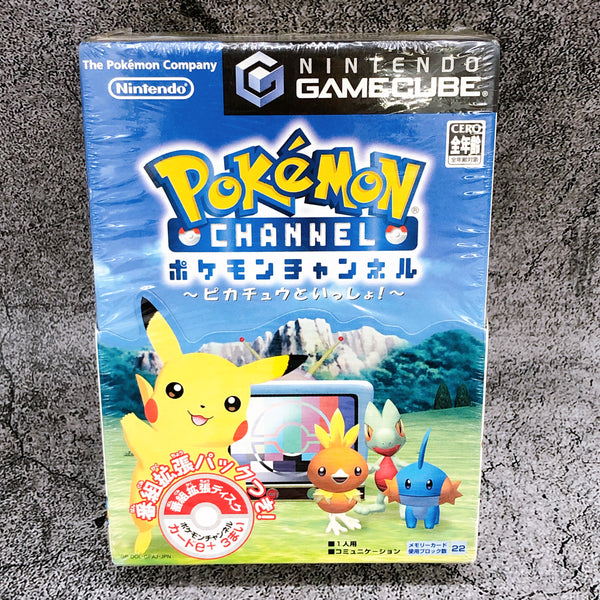 Nintendo Gamecube Pokemon Channel Pikachu Expansion Pack Set Game Sealed New