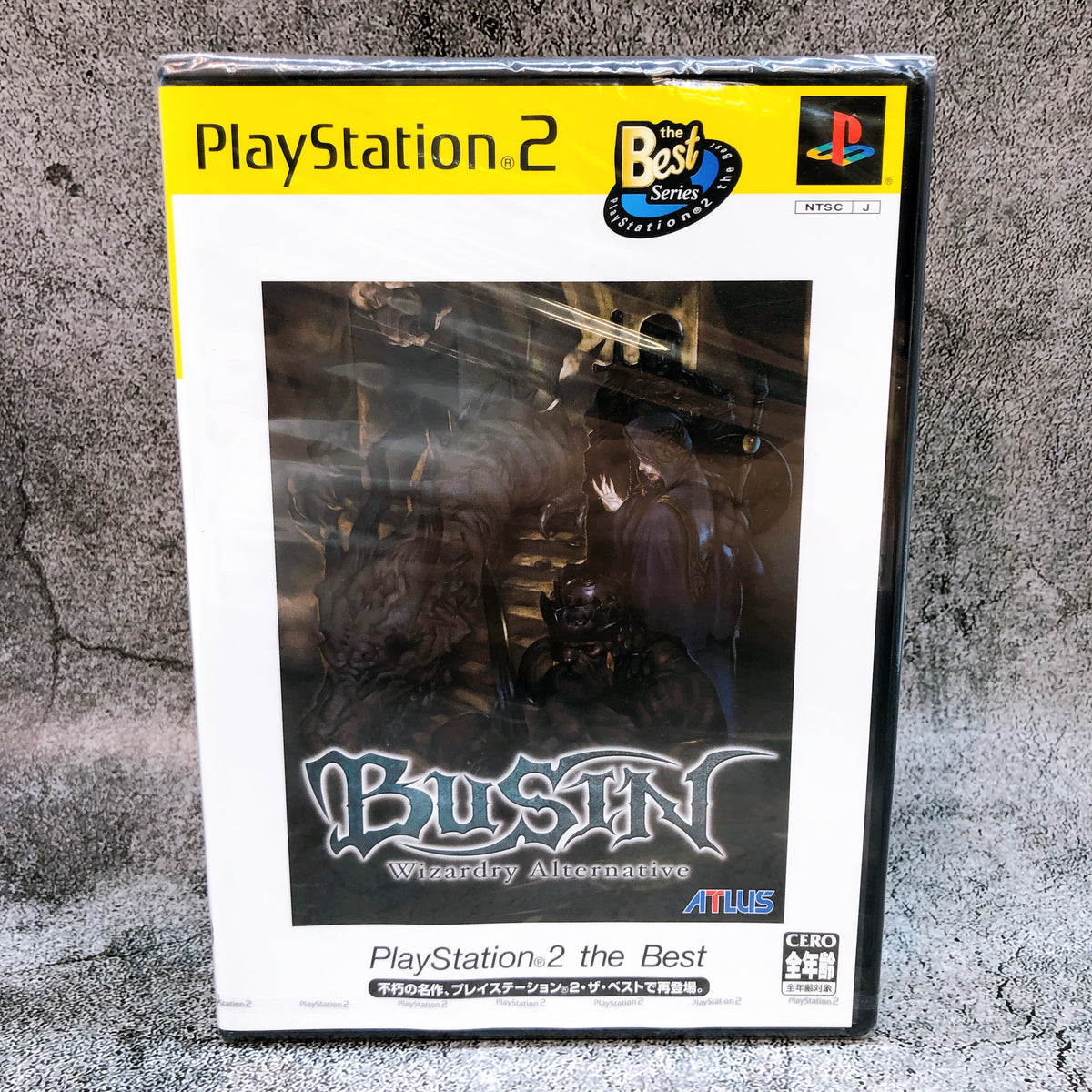 PS2 BUSIN Wizardry Alternative PlayStation 2 the Best ATLUS Japan Game AUTHENTIC