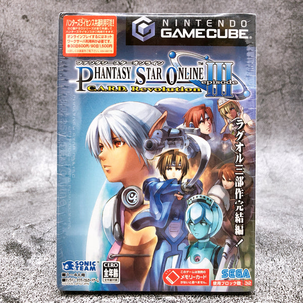 Nintendo GameCube PHANTASY STAR ONLINE EPISODE III 3 GC Japan Game Sealed New