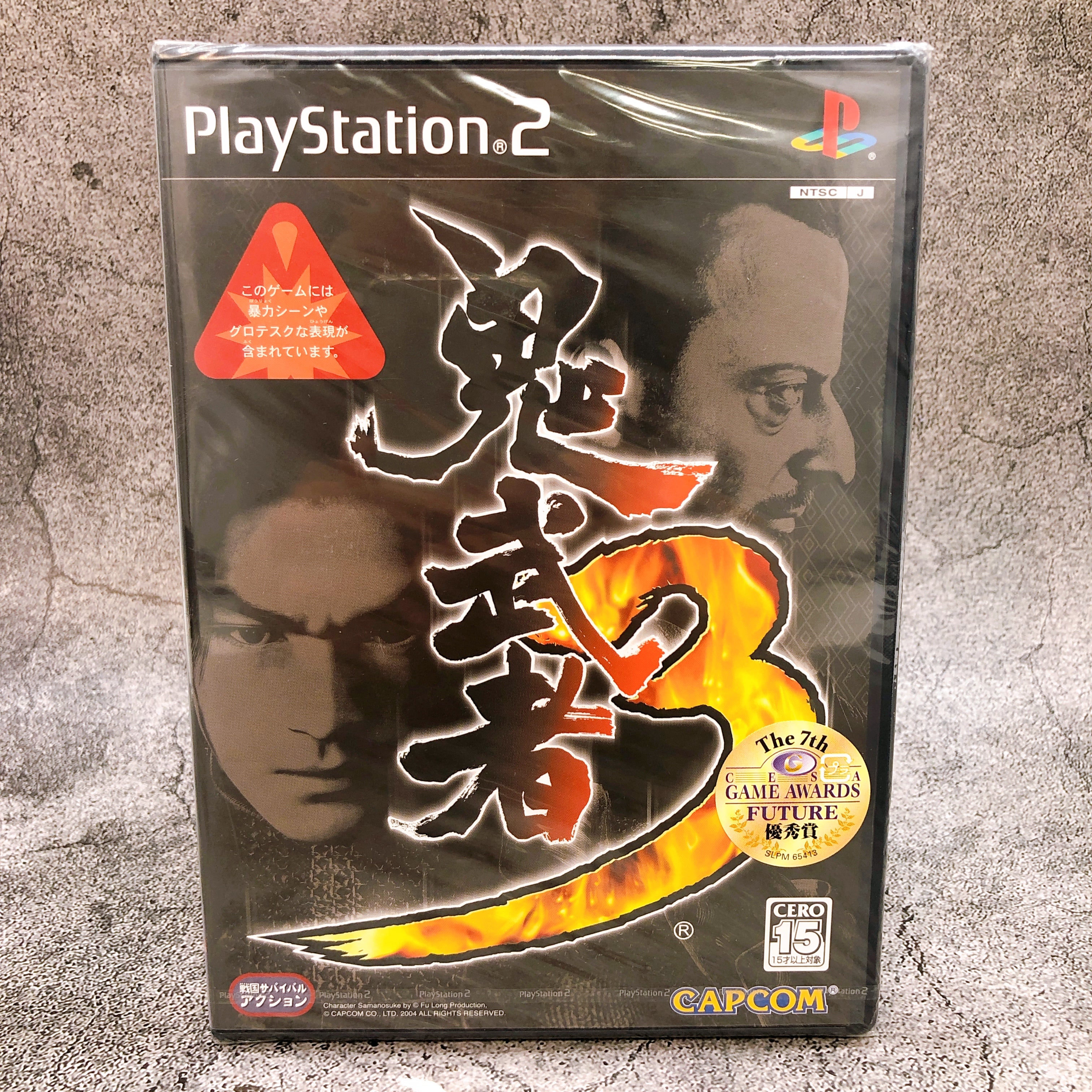 Playstation 2 Onimusha 3 Demon Siege PS2 Capcom Japan Game Sealed New