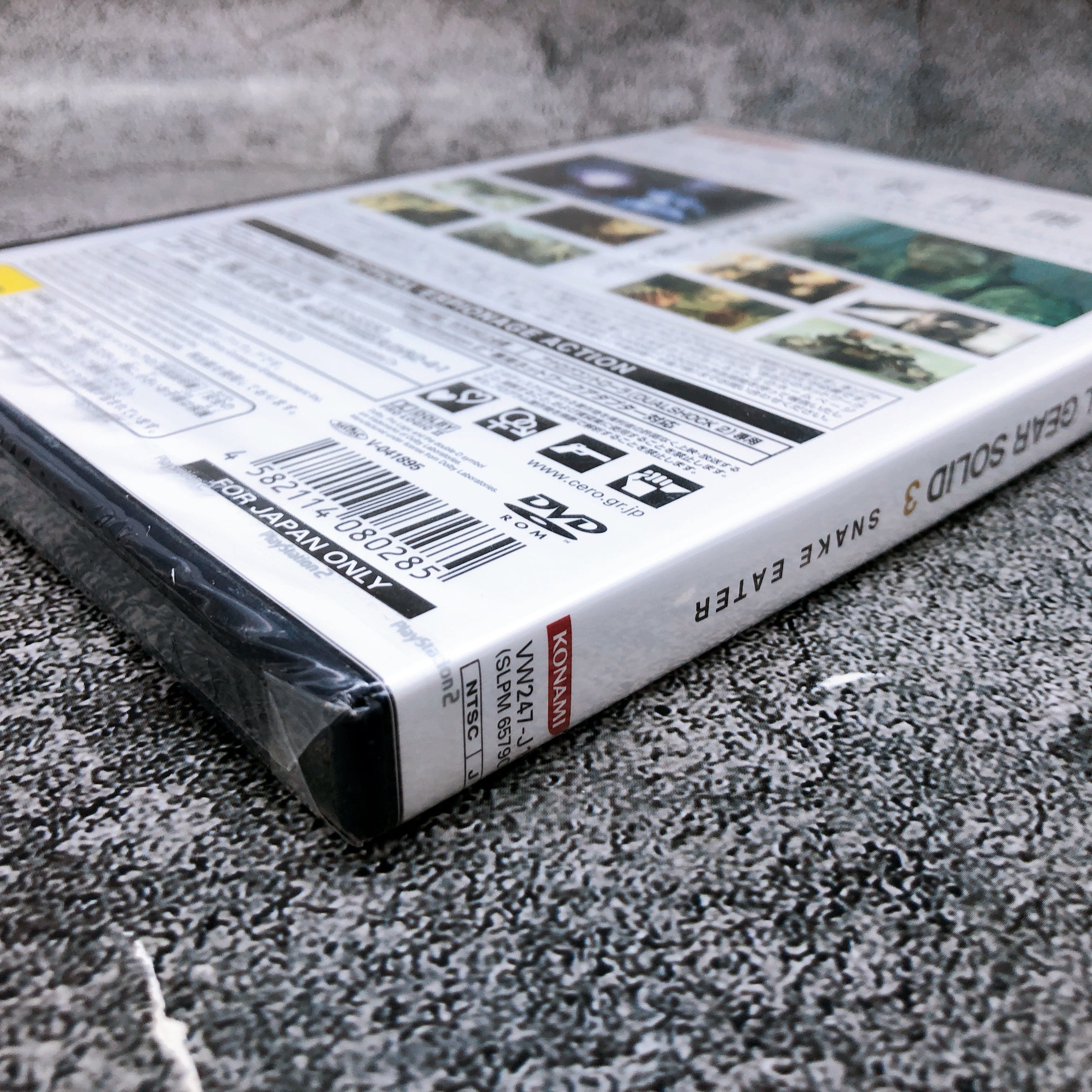 Playstation 2 Metal Gear Solid 3 Snake Eater PS2 Konami Japan Game Sealed New