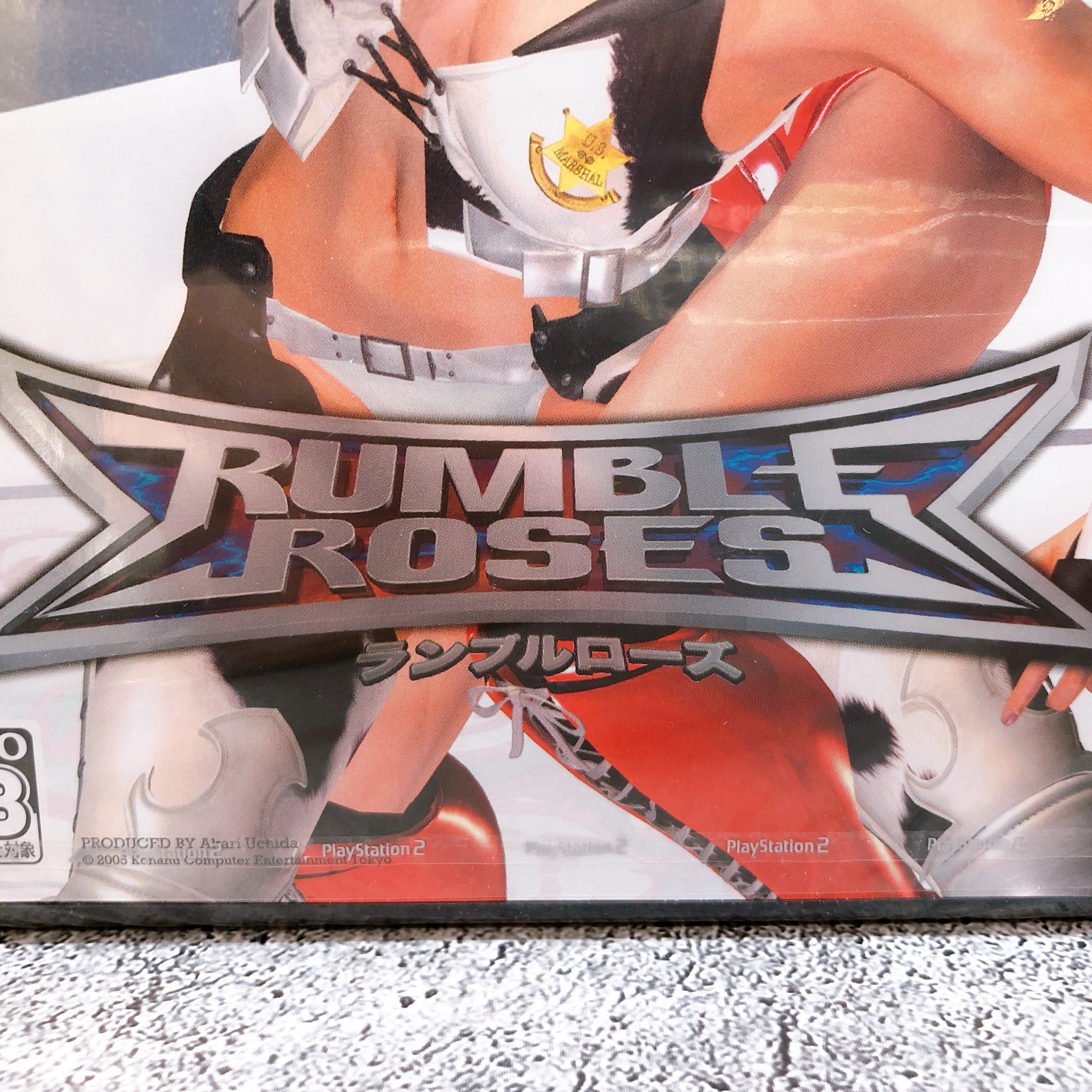 Playstation 2 Rumble Roses PS2 Konami Japan Pro Wrestling Game Sealed