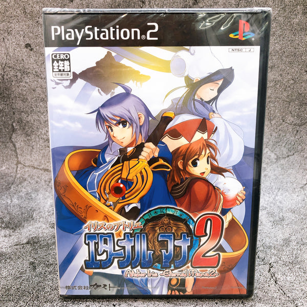 Playstation 2 Atelier Iris Eternal Mana 2 PS2 Gust Japan Game Sealed New