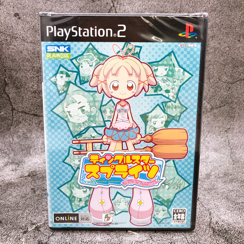 PS2 Twinkle Star Sprites La Petite Princesse SNK Shooting Game Sealed New