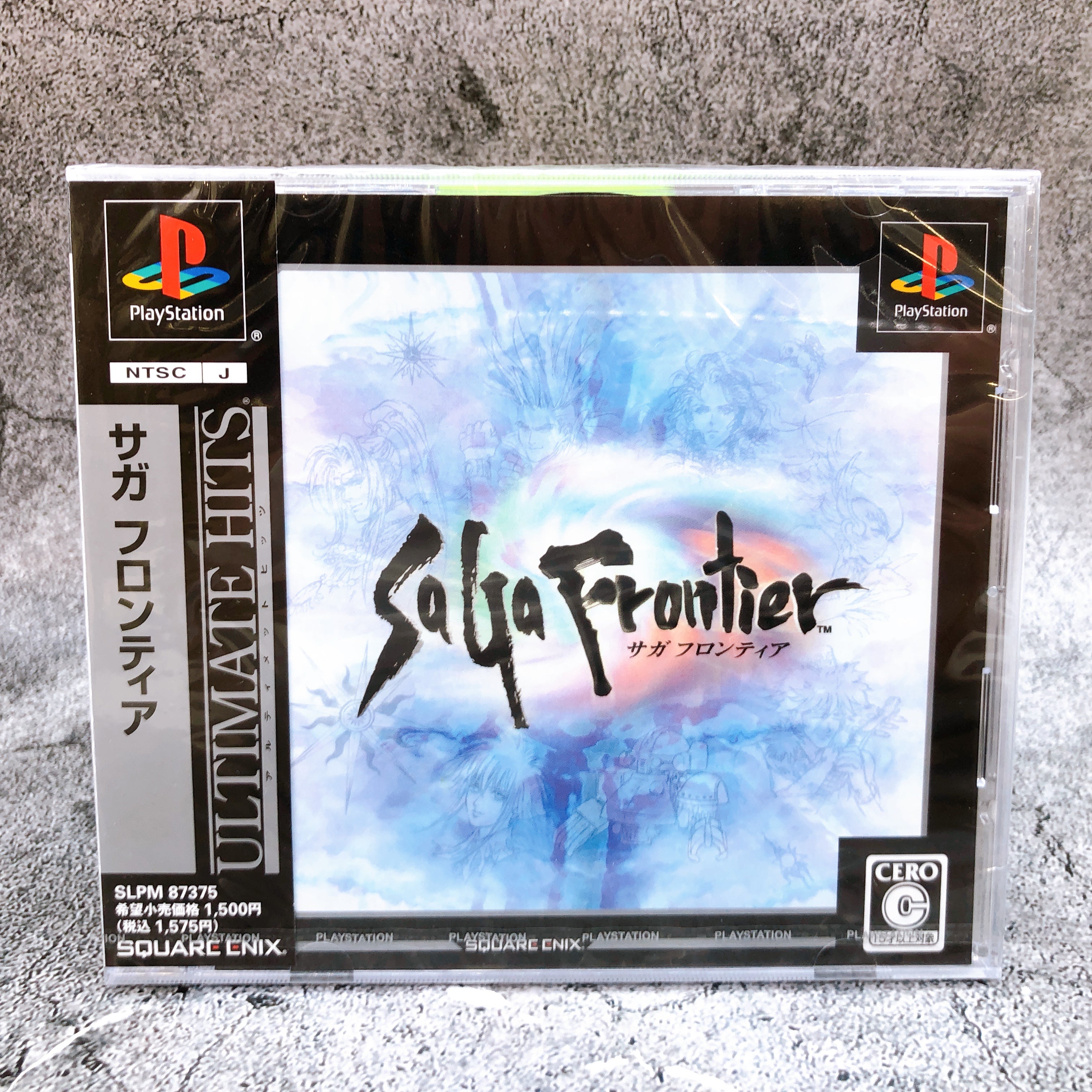 Playstation Saga Frontier Ultimate Hits PS1 Square Enix Japan Game Sealed New