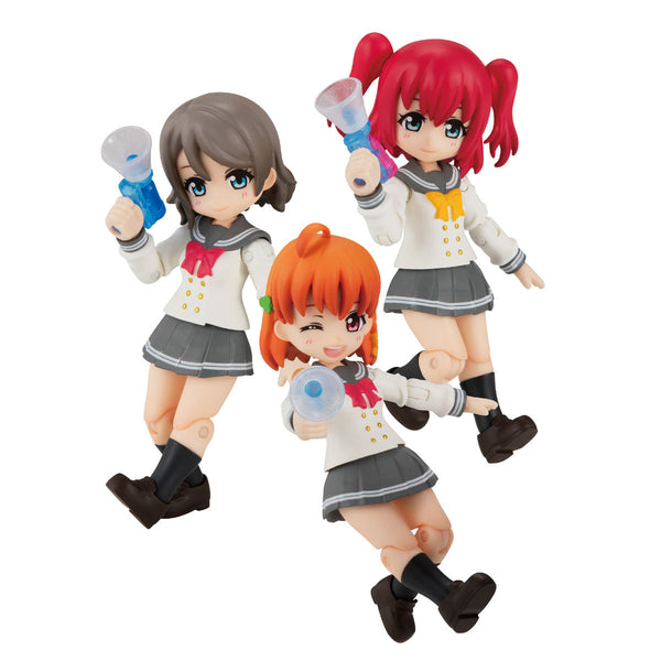 Aqours Shooters! Love Live Sunshine 01 & 02 & 03 SET of 3 Bandai Figure Kit NEW