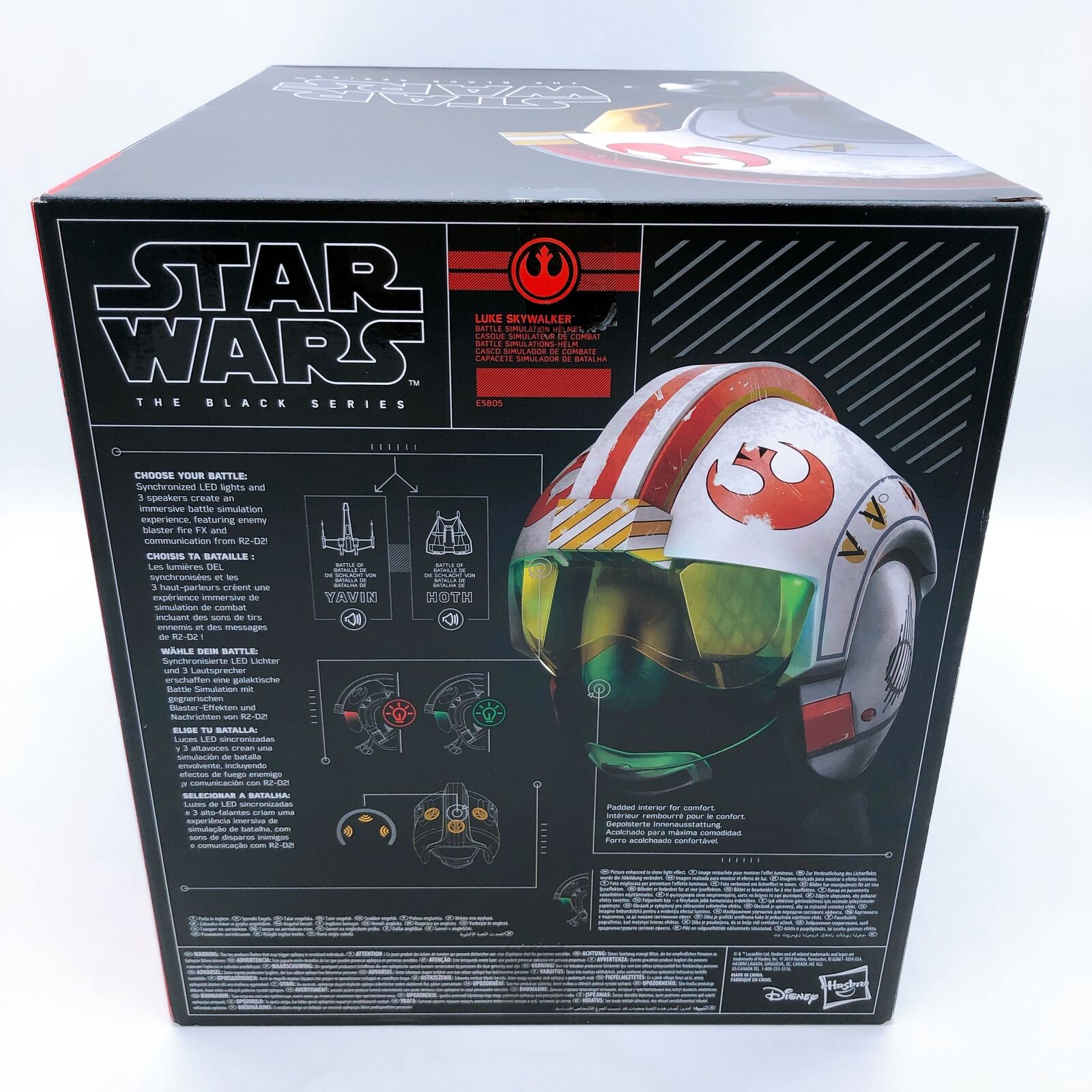 STAR WARS Luke Skywalker Electronic Battle Simulation Helmet [Hasbro]