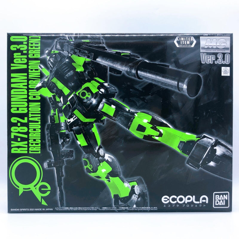 MG 1/100 RX-78-2 GundamVer.3.0 [RECIRCULATION COLOR/NEON GREEN] Ecopla Project